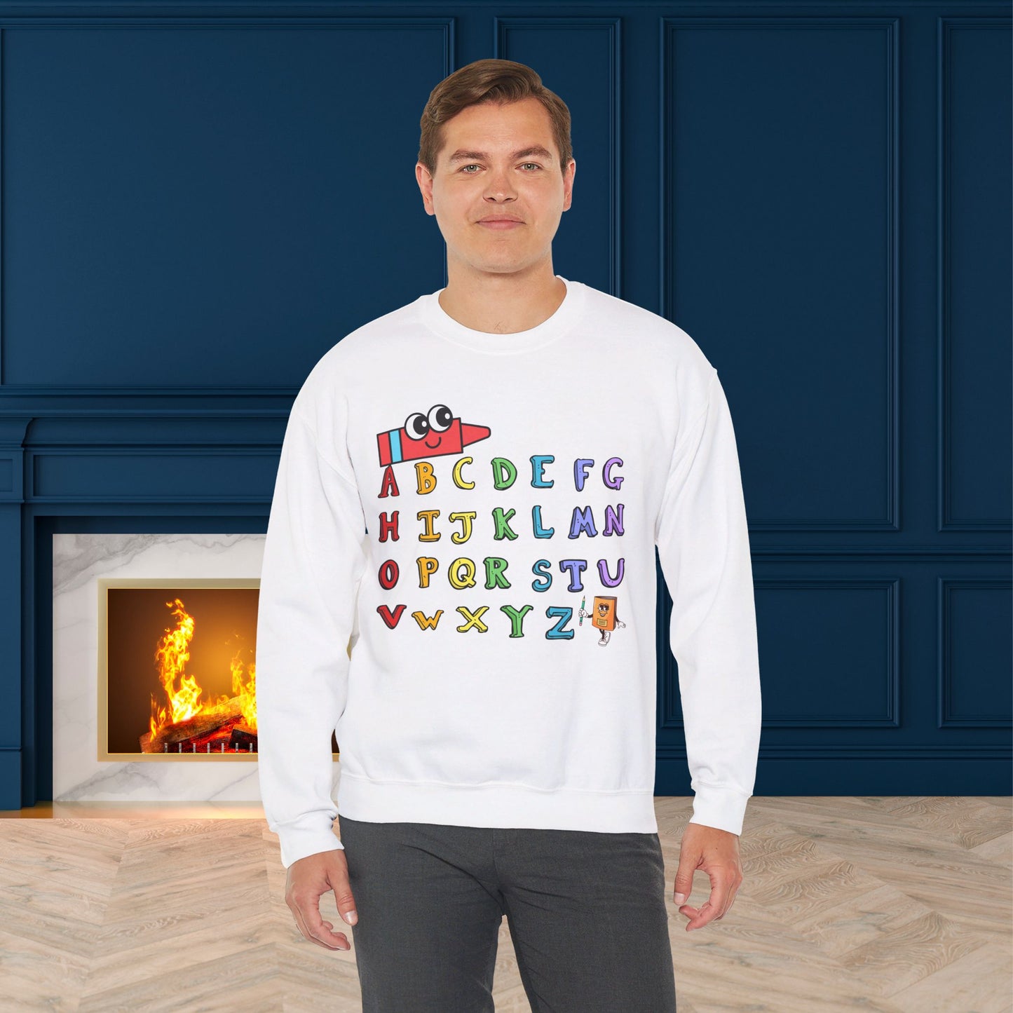 Back To school unisex heavy blend crewneck sweatshirt, We Love Teachers Sweatshirt,Teacher Back To school  Sweatshirt. First Day Vibes Sweatshirt.