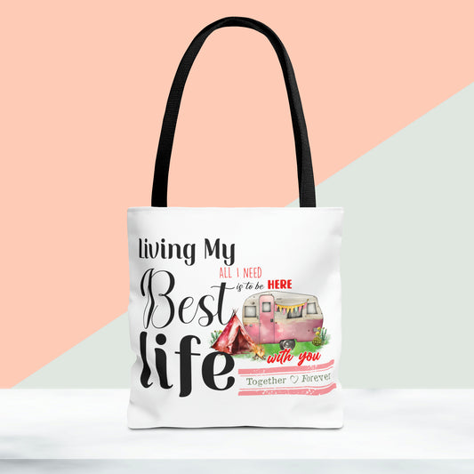 Happy Valentines Day Tote Bag