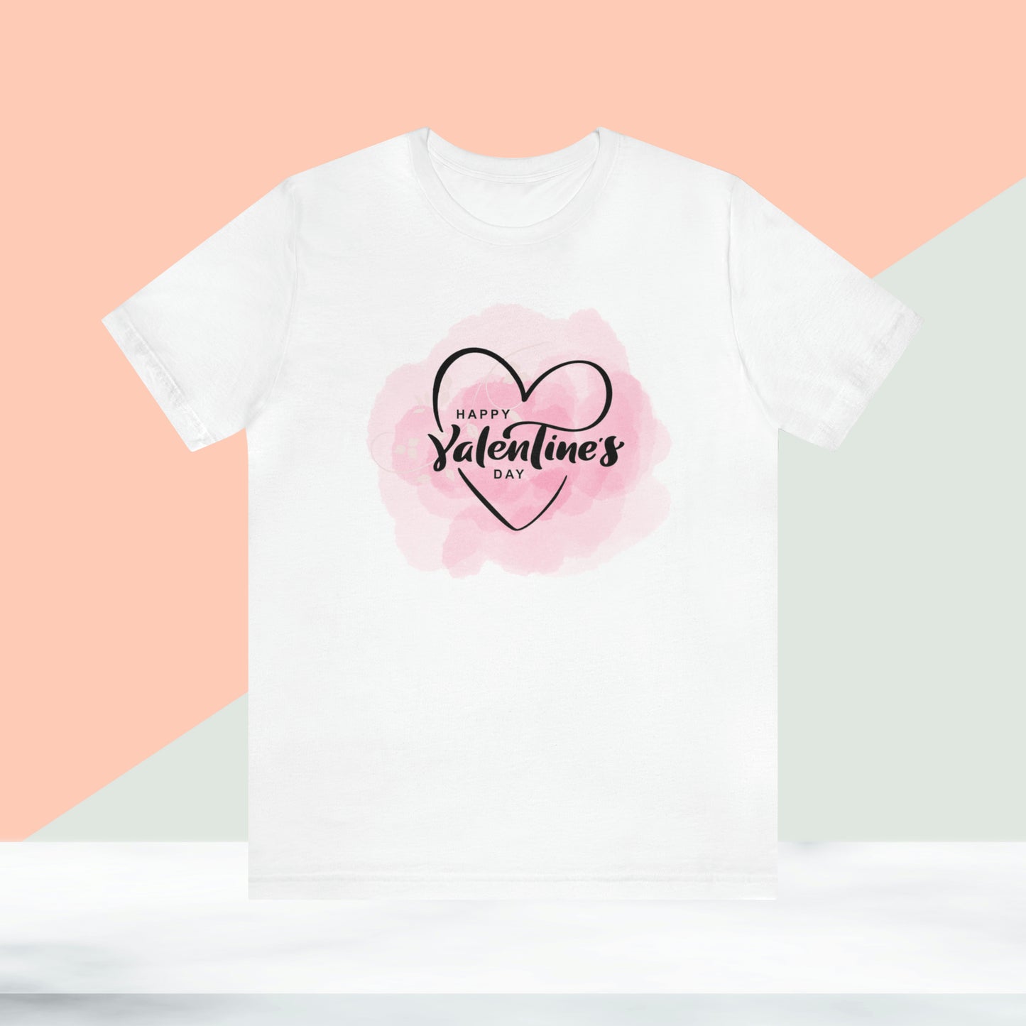 Happy valentines day Unisex Jersey Short Sleeve Tee