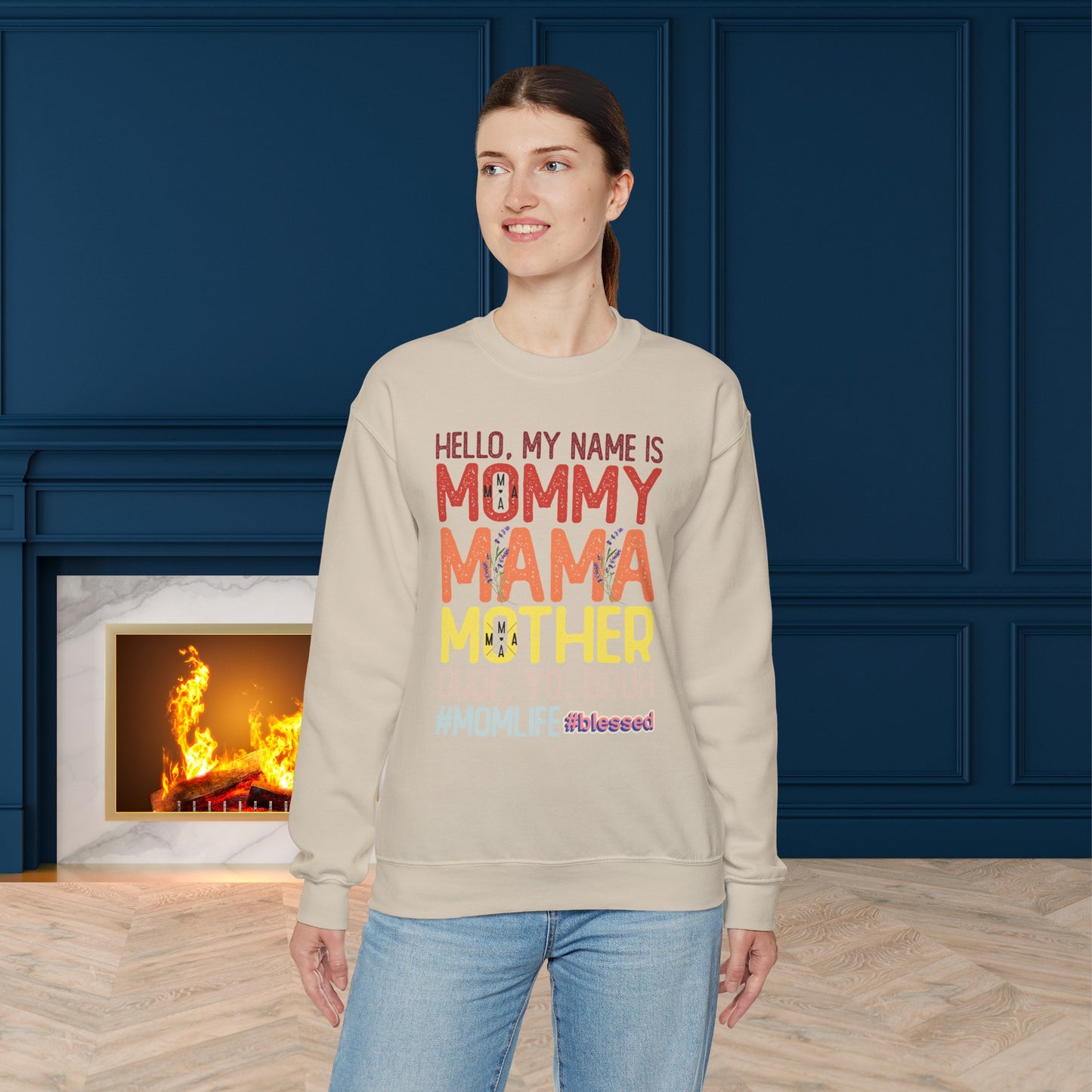 Happy Mother's Day Sweatshirt For Mom, Mom Sweatshirt, Gift For Moms,  Mama Sweatshirt.