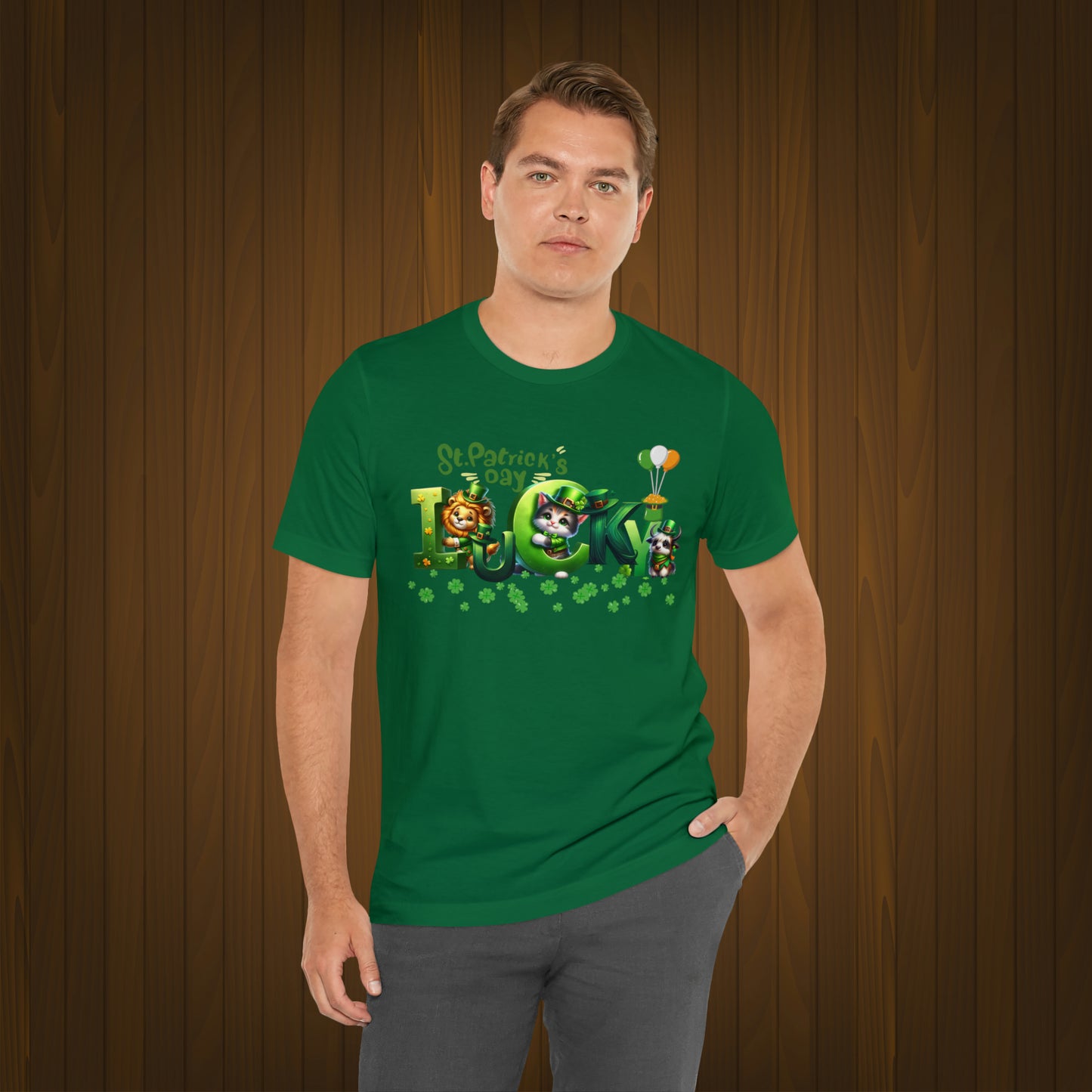 St Patrick's Day Unisex Jersey Short Sleeve Tee