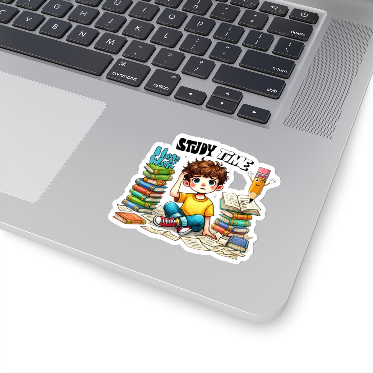 Study Time Back To School Kiss-Cut Stickers, First Grade Squad Kiss-Cut Stickers, Gift for First graders, Ready for School, Back to Learning.