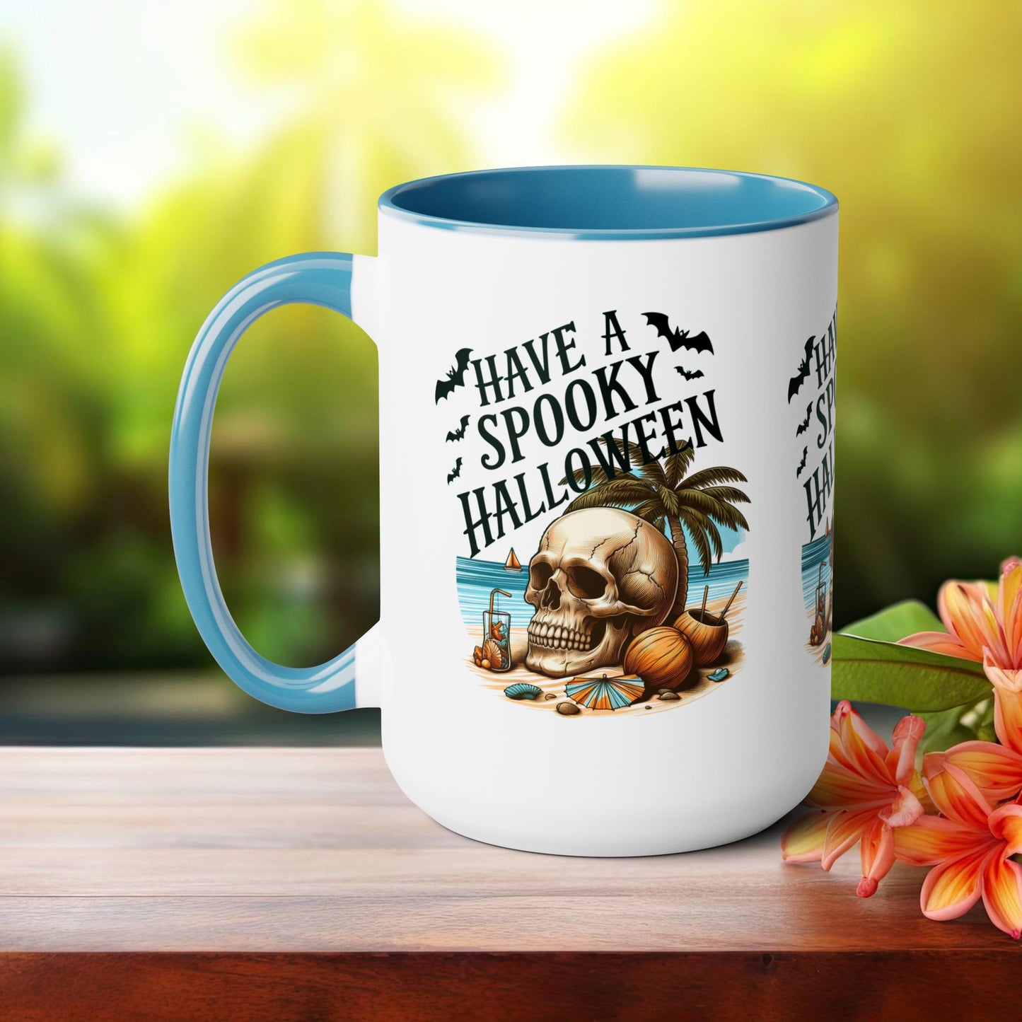 Have A Spooky Halloween Coffee Mug,  Let's Go Halloween Coffee Mug, Trick or Treat Halloween Coffee Mug, Cute Skeleton Coffee Mug, Spooky Season Halloween Coffee Mug.