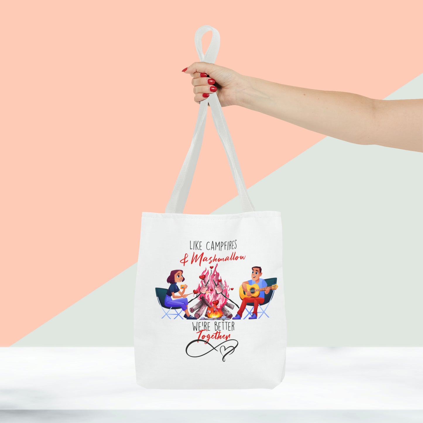 Happy Valentines Day Tote Bag