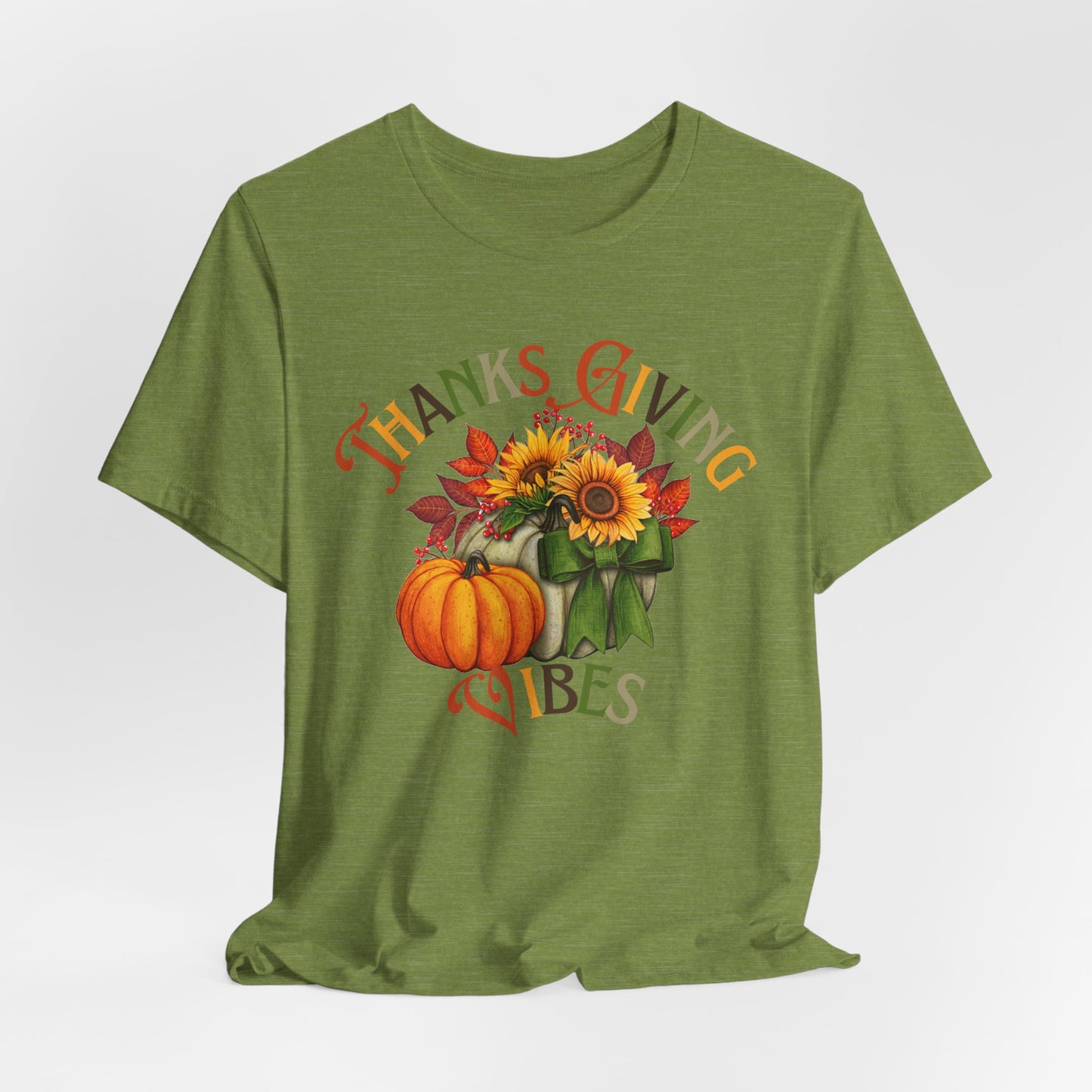 Thanks Giving  Vibes T-shirt, Happy Thanksgiving T-shirt, Happy thanksgiving 2024 T-shirt, Thanksgiving Gift,Turkey Shirt, Family Thanksgiving, Holiday Outfit.