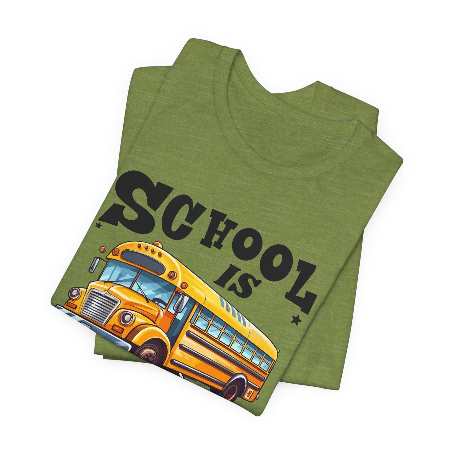 School Is calling T-shirt, First Day Of School T-Shirt, Teacher Back To school unisex jersey short sleeve.First Day Vibes T-Shirt.