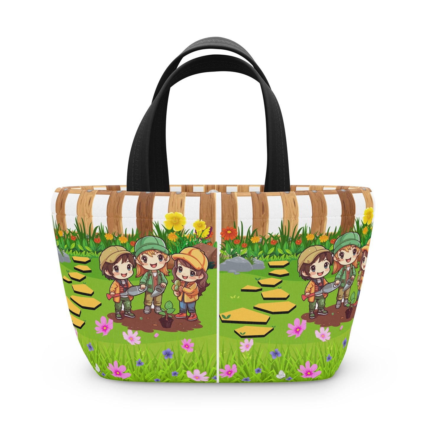 Back To School Lunch Bag, Back to Learning Lunch Bag, Ready for School Lunch Bag.