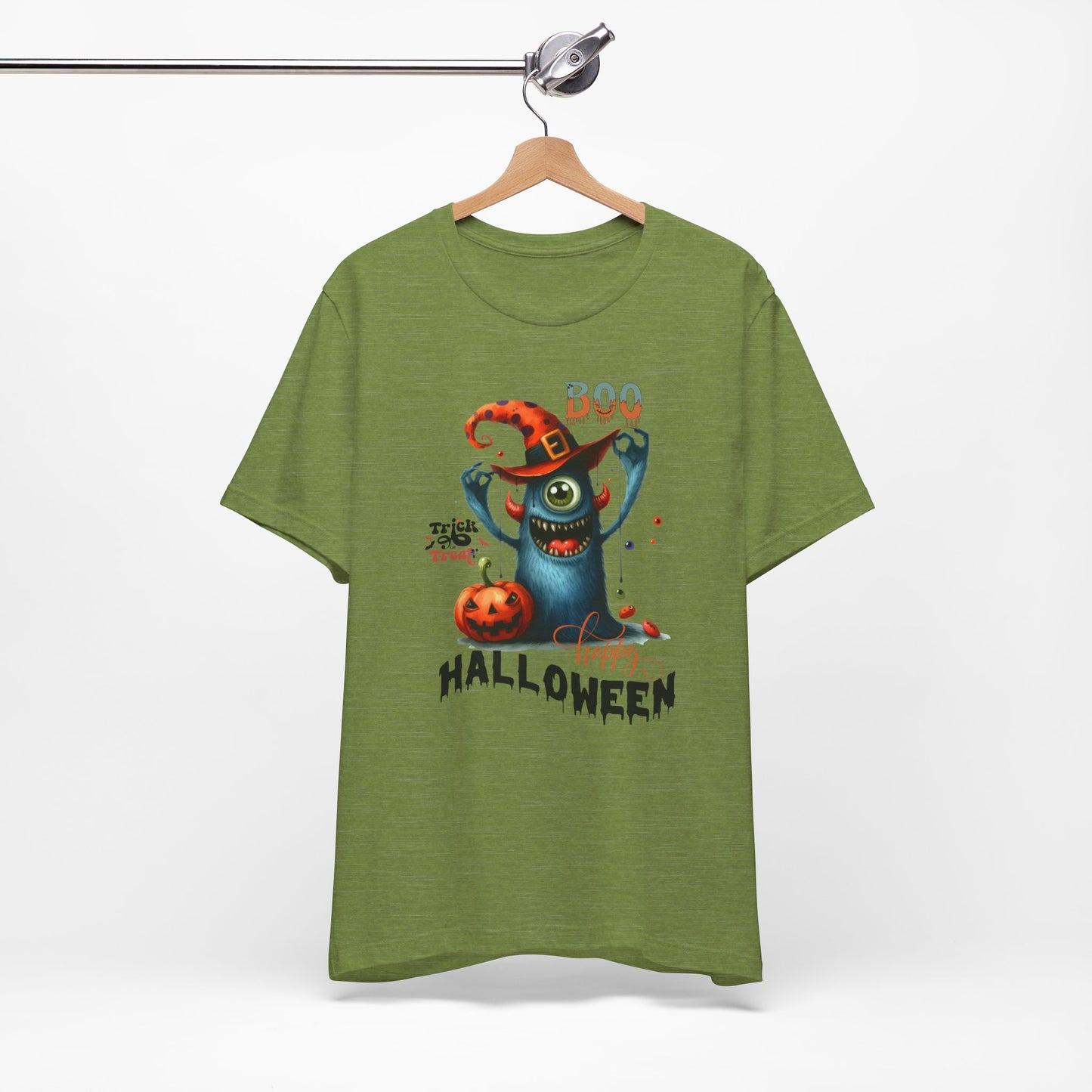 Boo Happy Halloween T-shirt, Happy Halloween T-shirt, Trick Or Treat T-shirt, Halloween T-shirt, Cool Halloween T-shirt, Spooky T-shirt,