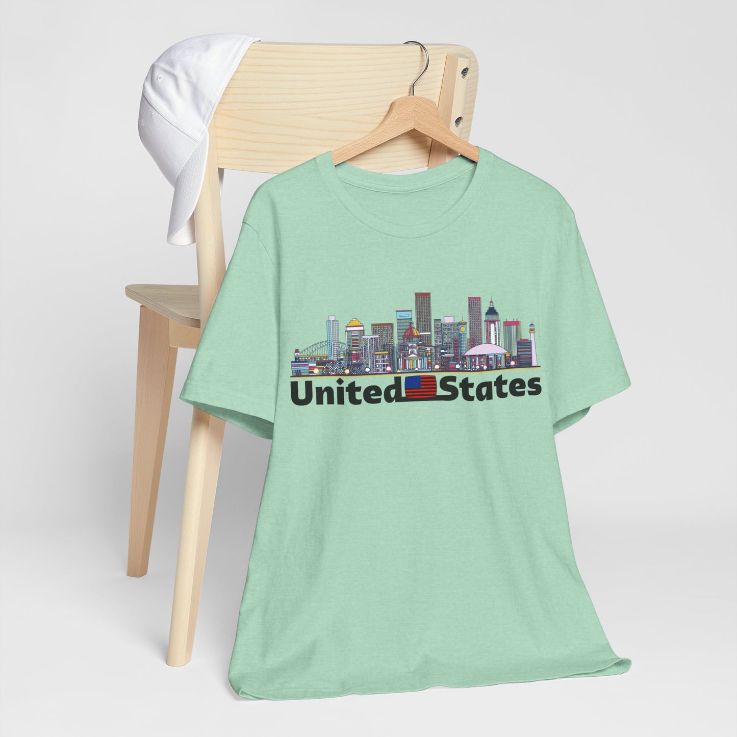 4th of July T-shirt, United States T-Shirt, Fourth of July unisex jersey short sleeve.