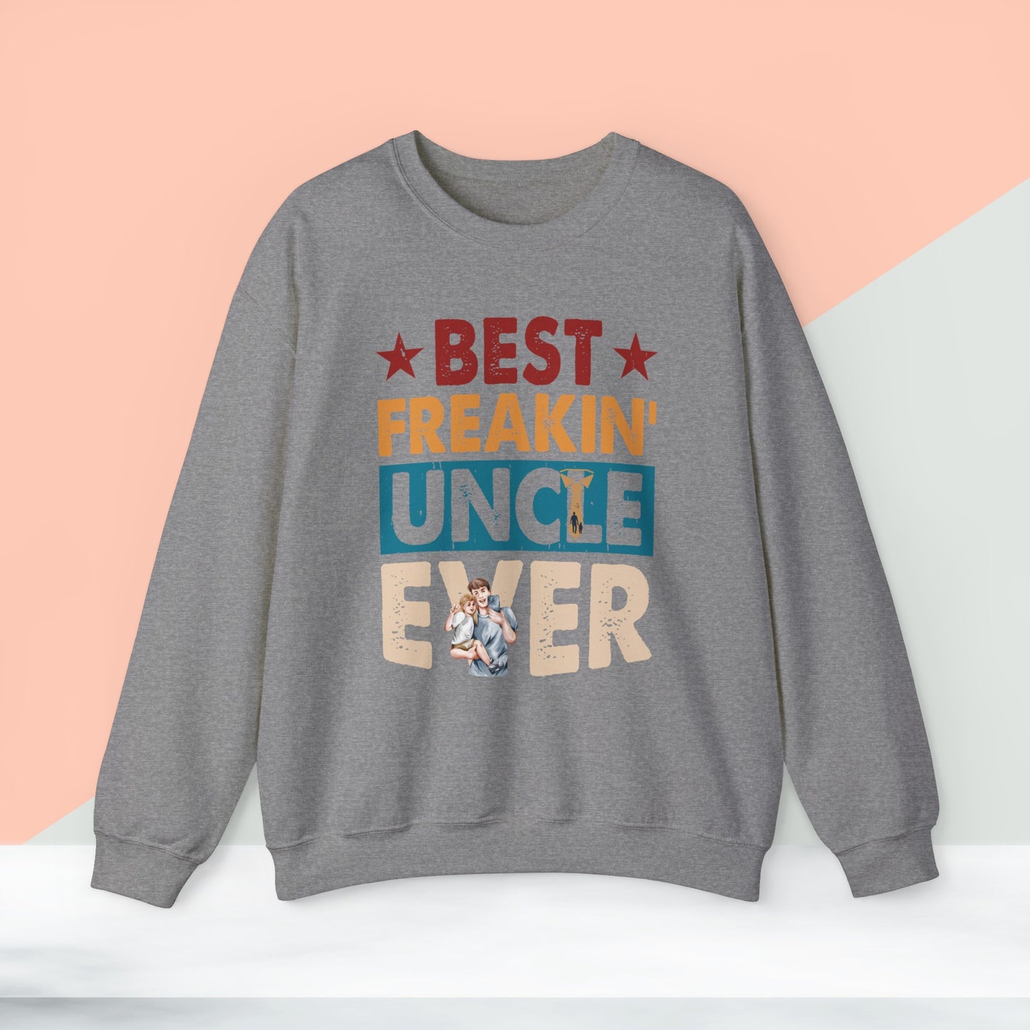 Happy Father's Day Sweatshirt For Uncle, Uncle Sweatshirt, Gift For Uncle.