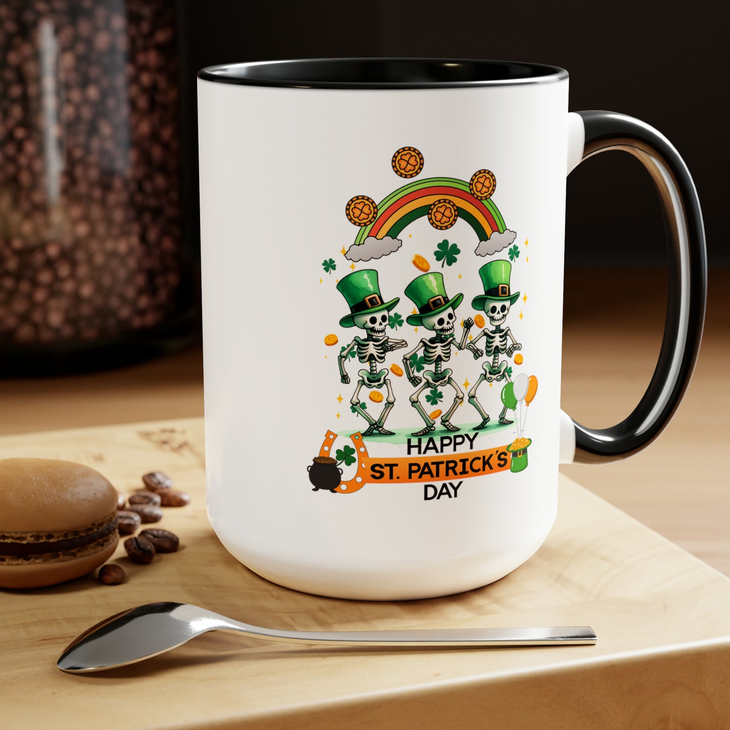 St Patrick's Day two-Tone Coffee Mugs, 15oz