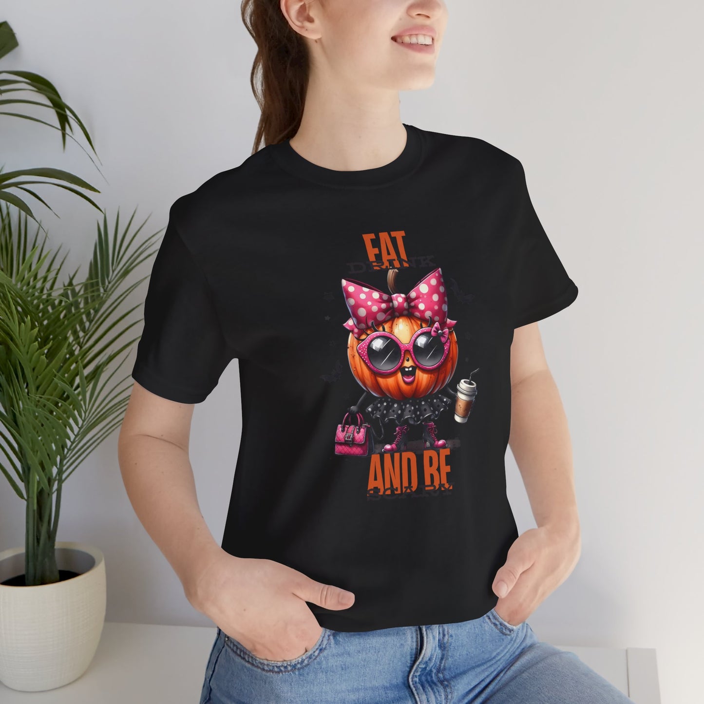 Eat Drink And Be Scary Halloween T-shirt, Happy Halloween T-shirt, Trick Or Treat T-shirt, Halloween T-shirt, Cool Halloween T-shirt, Spooky T-shirt,