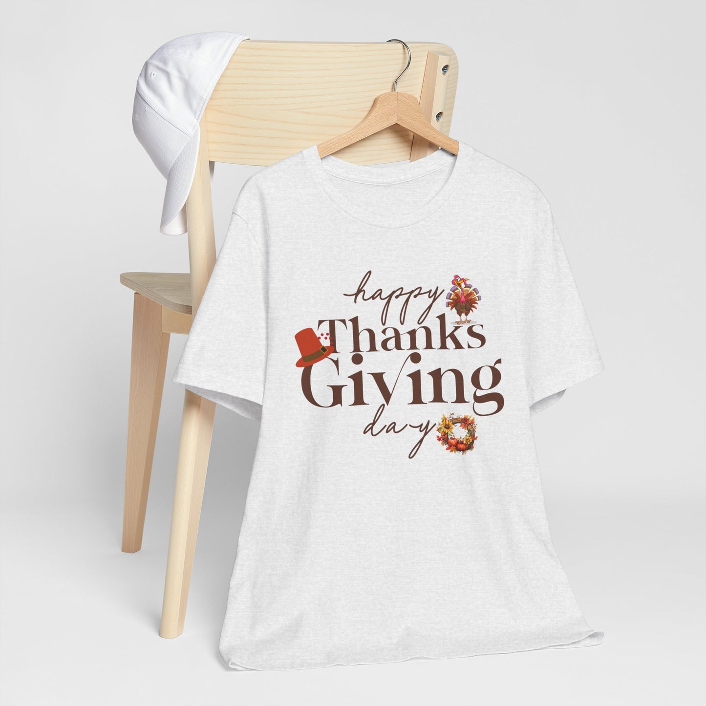 Happy Thanksgiving T-shirt, Happy thanksgiving 2024 T-shirt, Thanksgiving Gift,Turkey Shirt, Family Thanksgiving, Holiday Outfit.