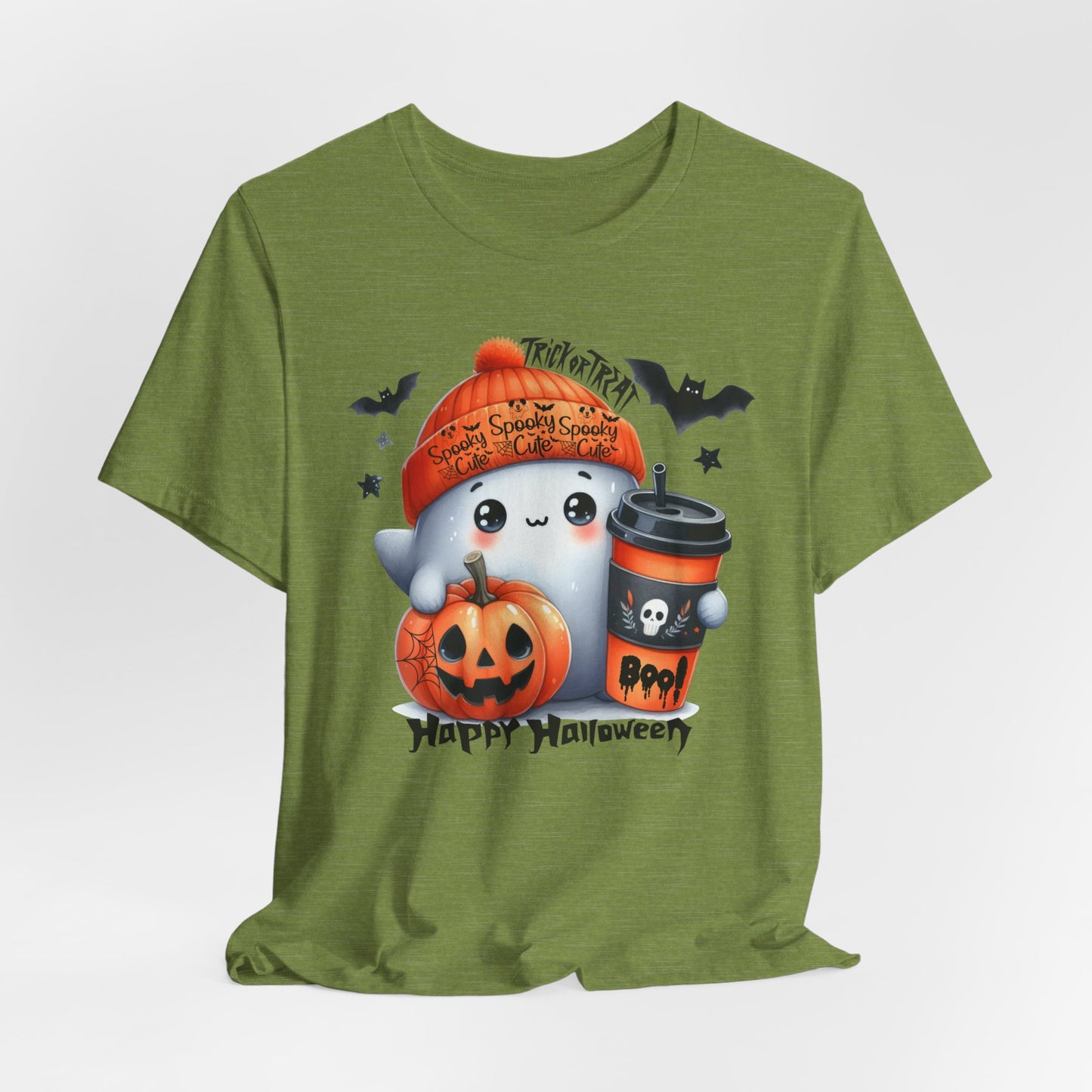 Spooky Cute Halloween T-shirt, Happy Halloween T-shirt, Trick Or Treat T-shirt, Halloween T-shirt, Cool Halloween T-shirt, Spooky T-shirt,