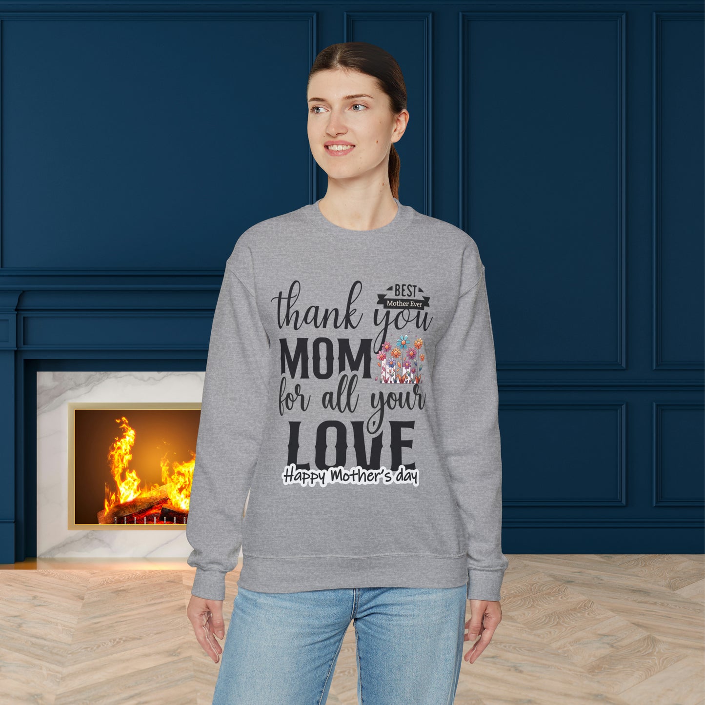 Happy Mother's Day Sweatshirt For Mom, Mom Sweatshirt, Gift For Moms,  Mama Sweatshirt.