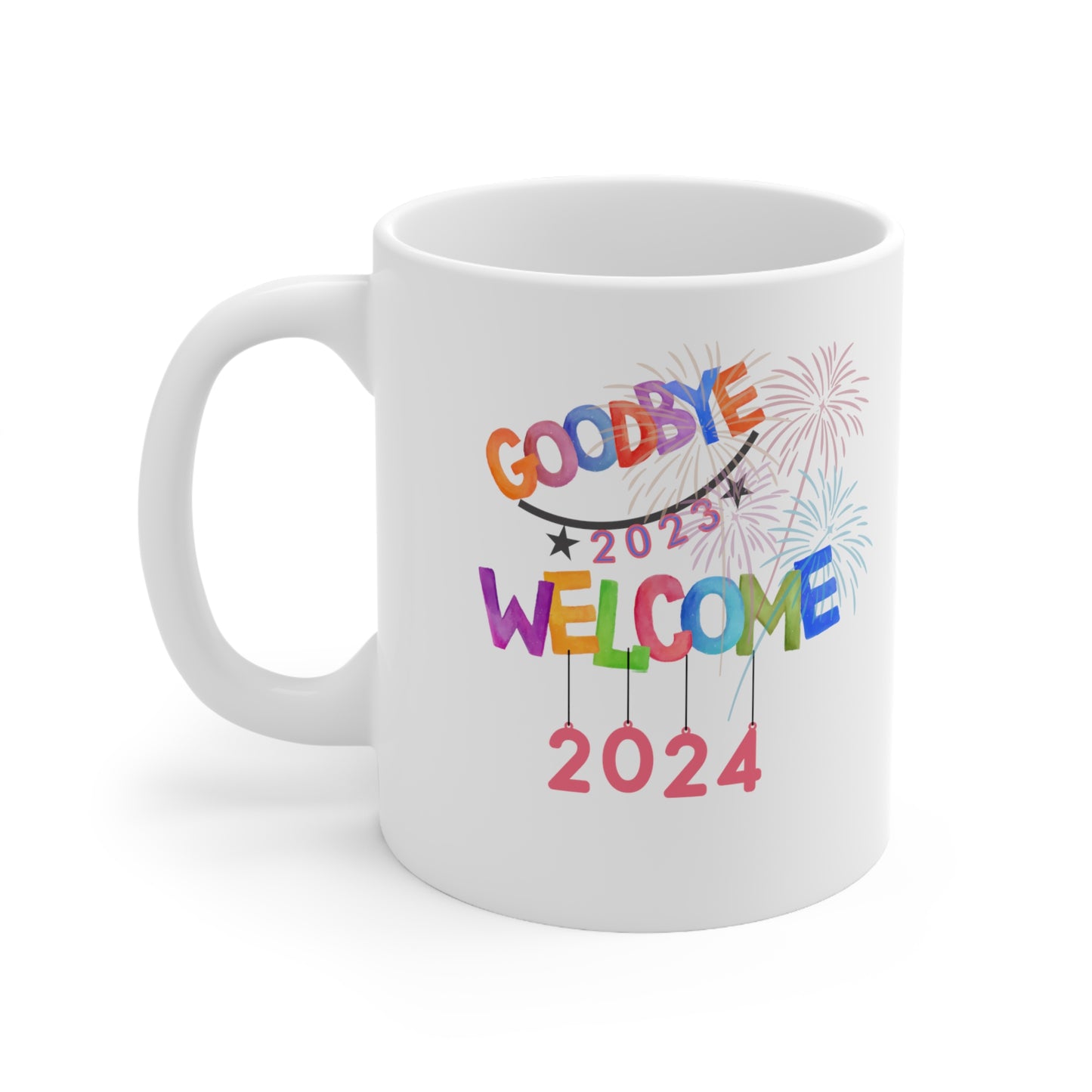 Happy New Year Ceramic Mug 11oz