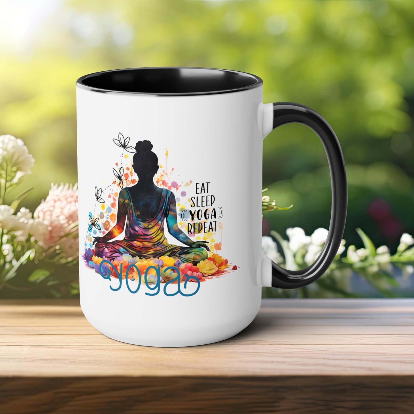 Eat sleep Yoga Repeat Yoga Coffee Mug, Cute Yoga Coffee Mug, Yoga lovers Coffee Mug, Yoga Instructor Gift, Gift For Yoga lover, Gift For Yogi.