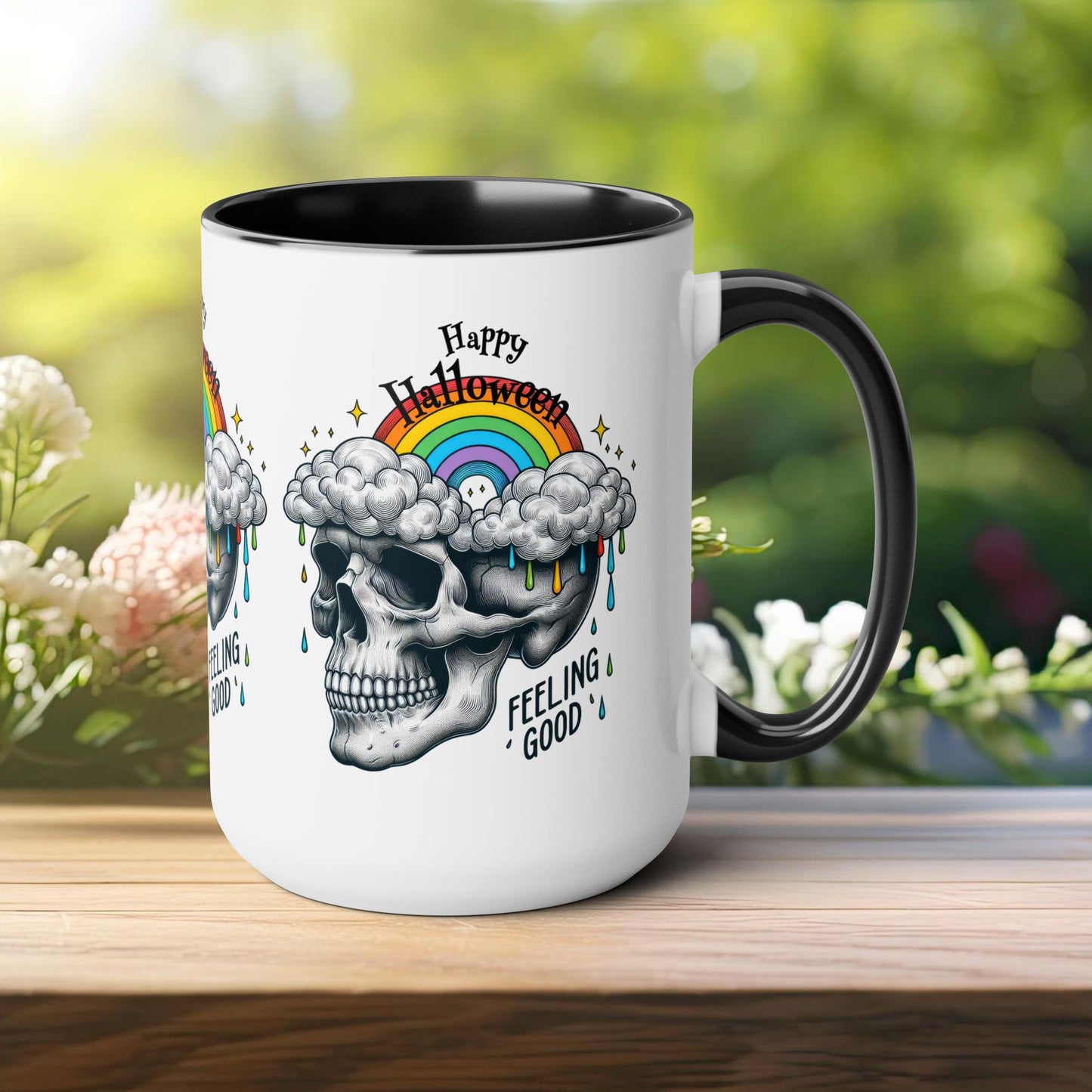 Happy Halloween Coffee Mug, Beware Halloween Coffee Mug, Trick or Treat Halloween Coffee Mug, Cute Skeleton Coffee Mug, Spooky Season Halloween Coffee Mug.