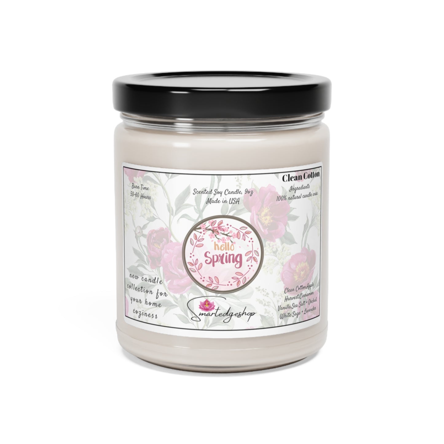 Hello Spring Scented Soy Candle, 9oz