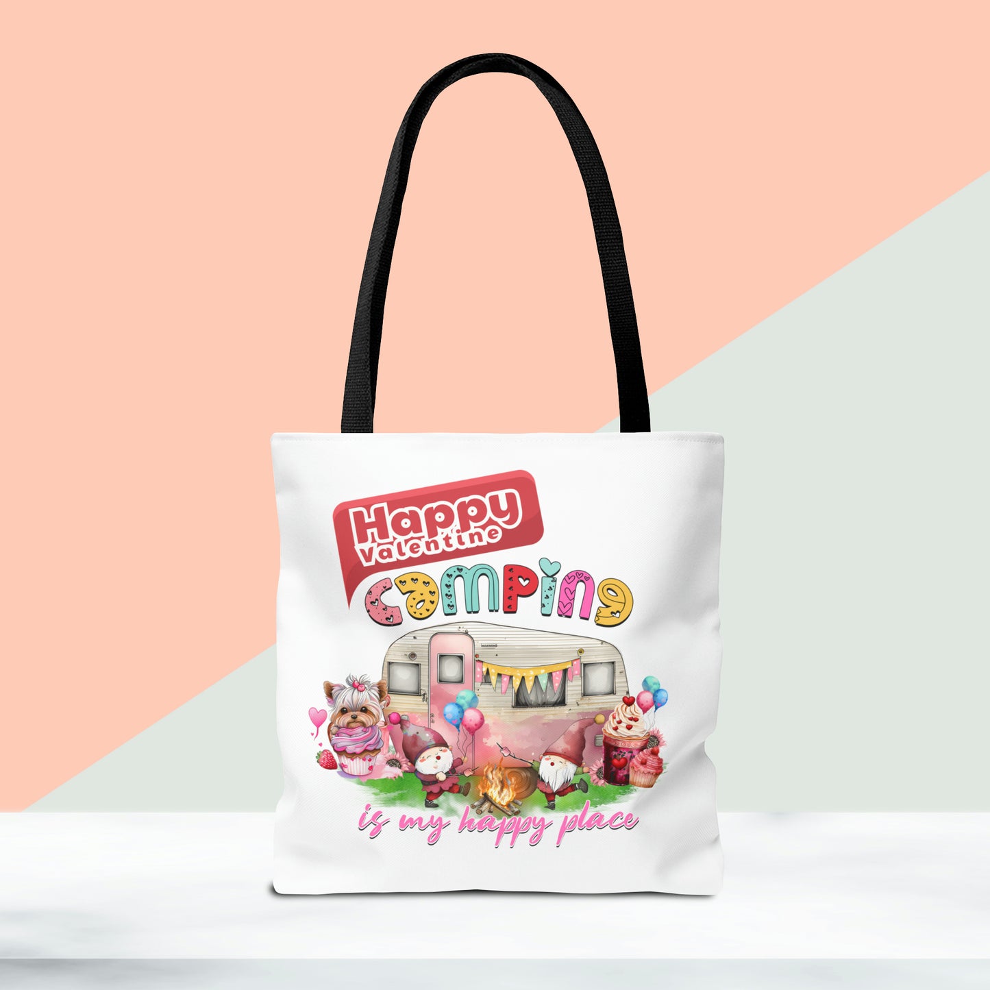 Happy Valentines Day Tote Bag