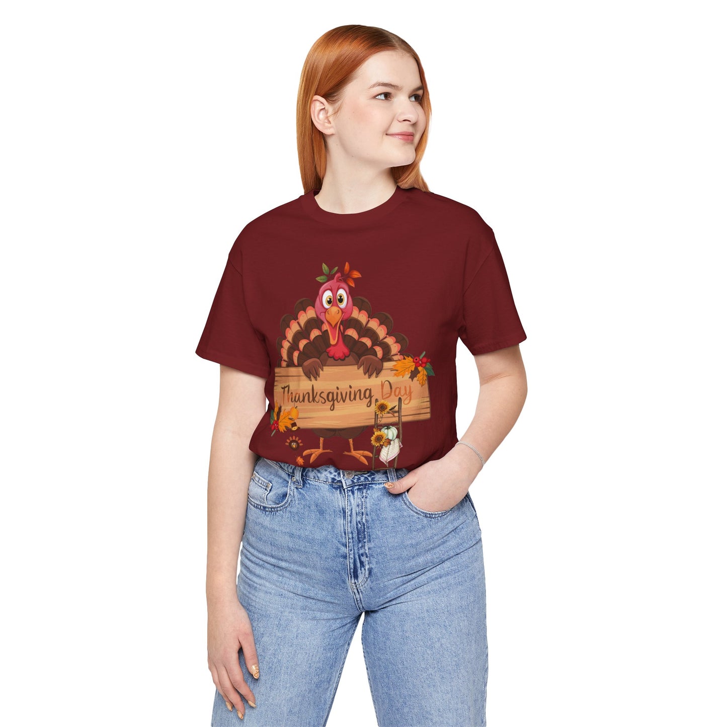 Thanksgiving Day T-shirt, Happy thanksgiving 2024 T-shirt, Thanksgiving Gift,Turkey Shirt, Family Thanksgiving, Holiday Outfit.