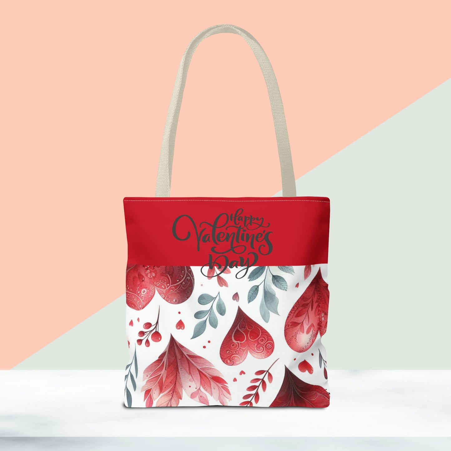 Happy Valentines Day Tote Bag