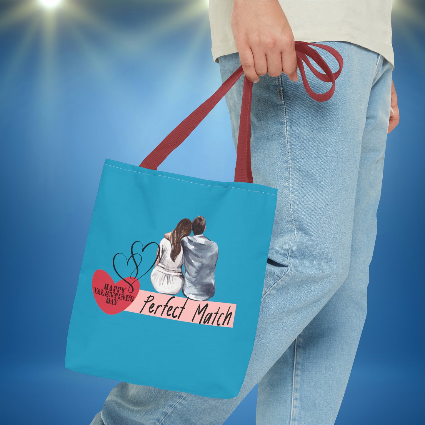 Happy Valentines Day Tote Bag