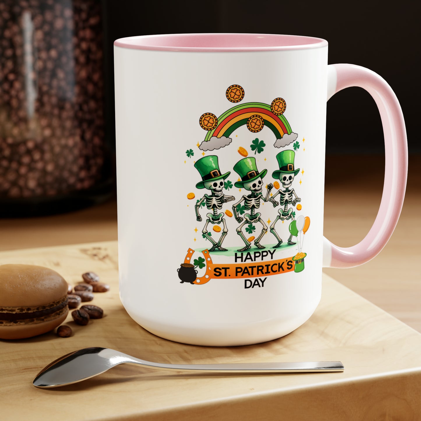 St Patrick's Day two-Tone Coffee Mugs, 15oz