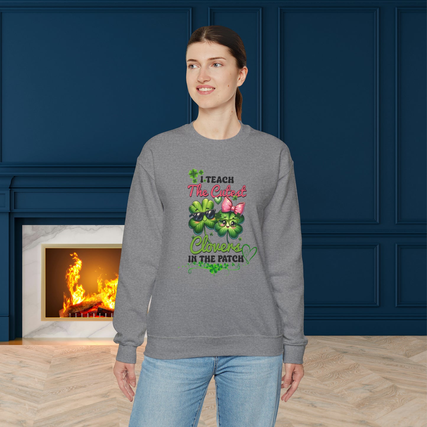 St Patrick's Day Unisex Heavy Blend™ Crewneck Sweatshirt