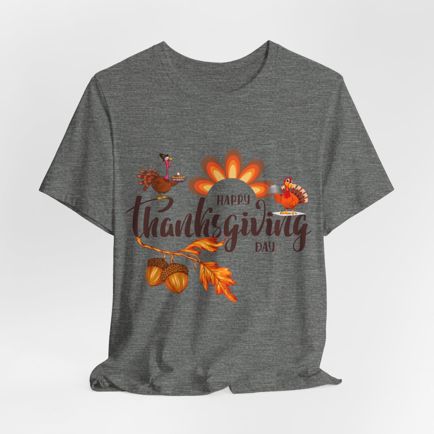 Happy Thanksgiving Day T-shirt, Happy thanksgiving 2024 T-shirt, Thanksgiving Gift,Turkey Shirt, Family Thanksgiving, Holiday Outfit.