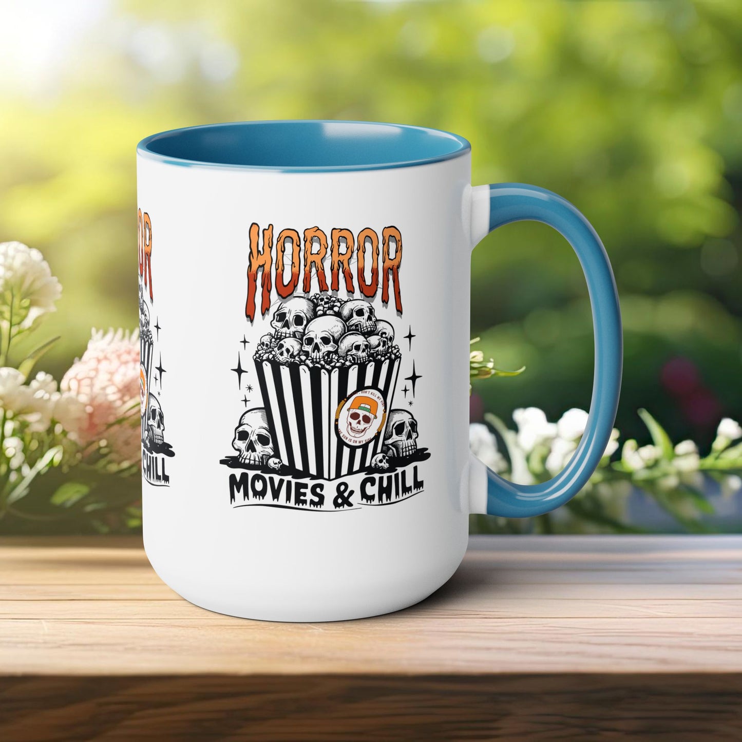 Horror movies & Chill Halloween Coffee Mug,  Let's Go Halloween Coffee Mug, Trick or Treat Halloween Coffee Mug, Cute Skeleton Coffee Mug, Spooky Season Halloween Coffee Mug.