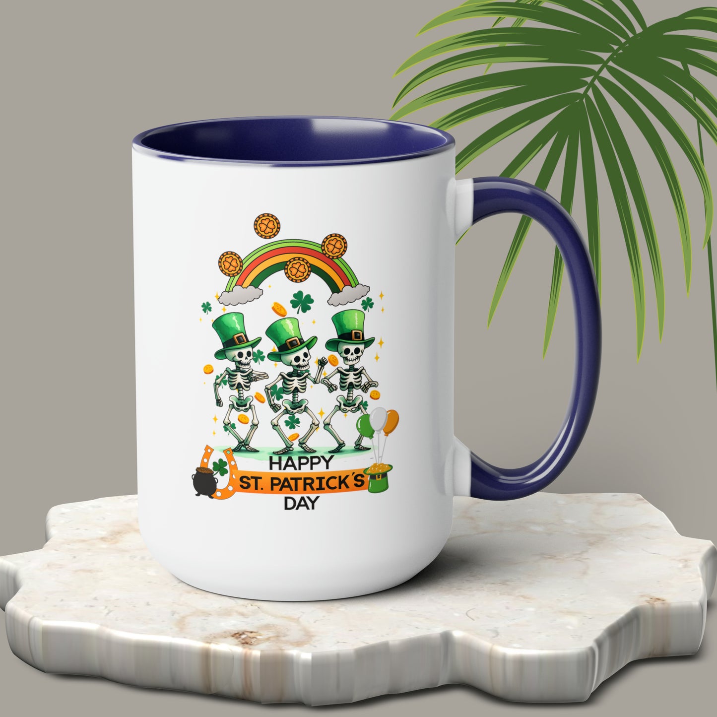 St Patrick's Day two-Tone Coffee Mugs, 15oz