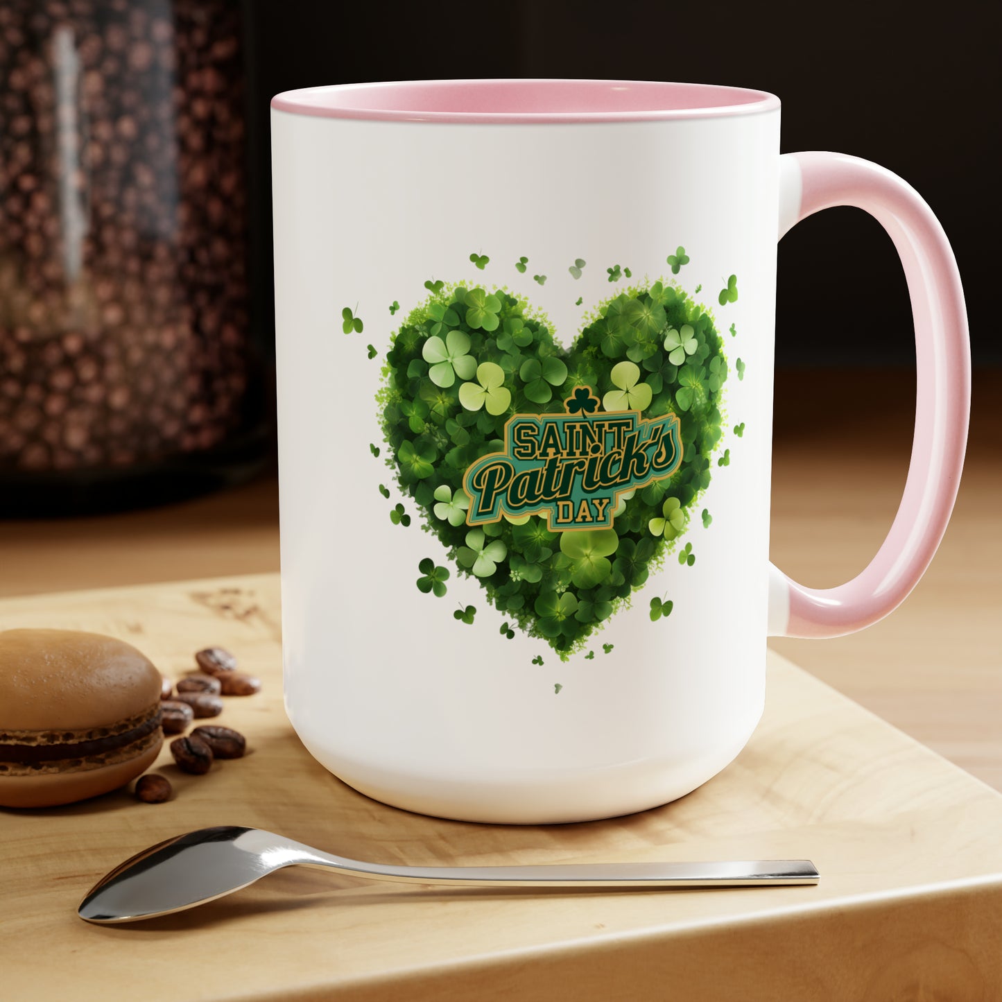 St Patrick's Day two-Tone Coffee Mugs, 15oz