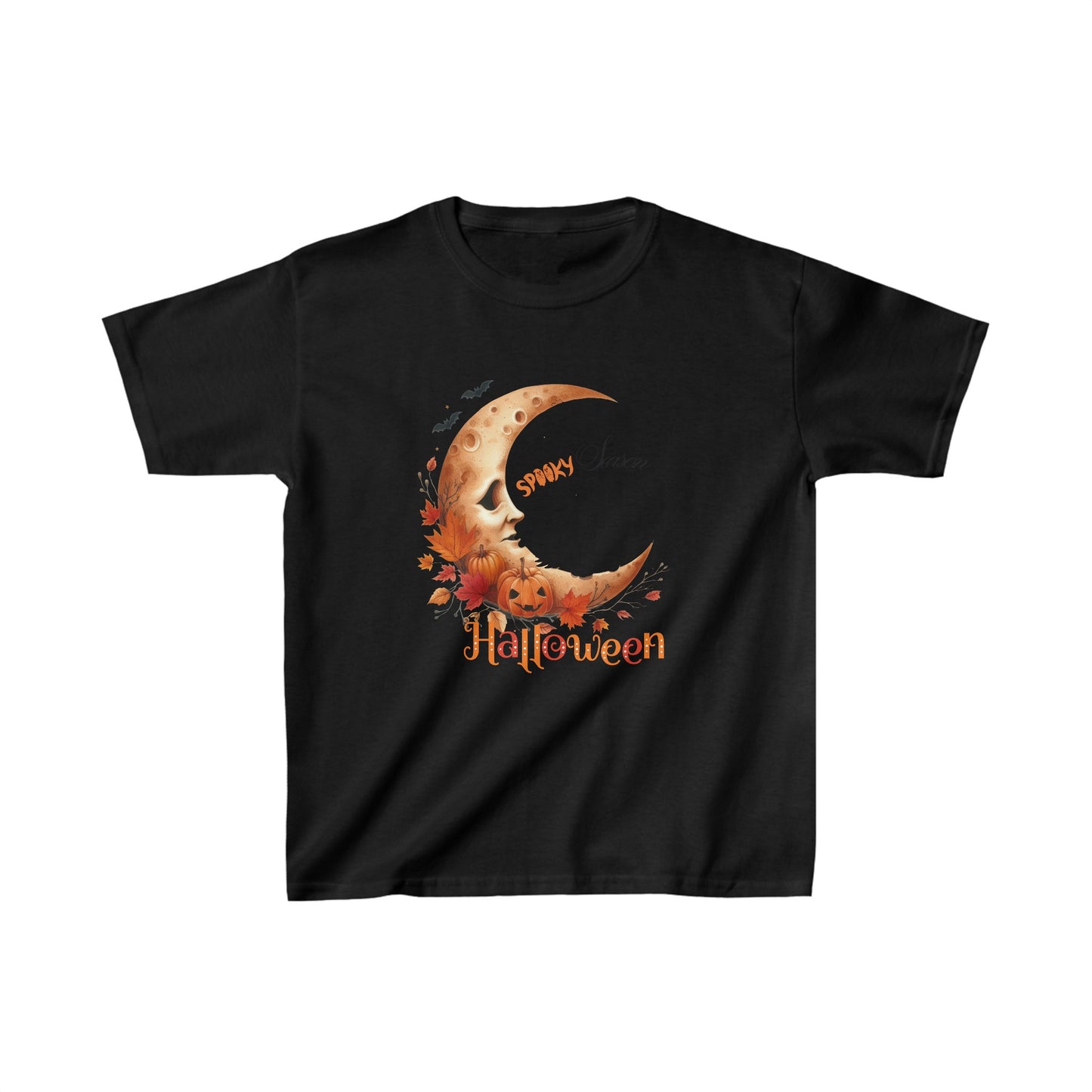 Spooky Vibes Halloween Kids Shirt, Stay Spooky Halloween Kids Heavy Cotton™ Tee, Spooky Season Kids Shirt, Spooky Vibes Shirt, Trick Or Treat Cotton T-Shirt.