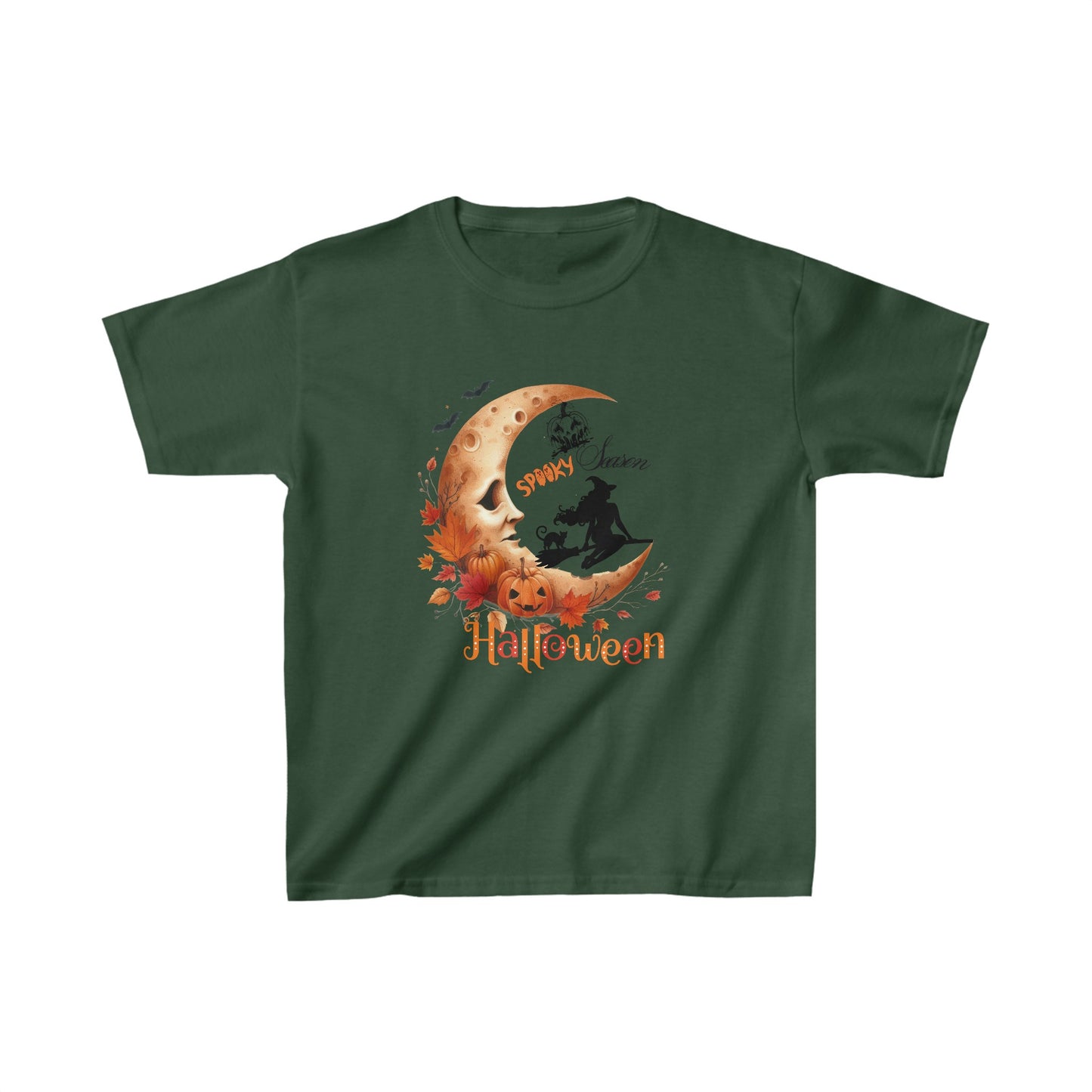 Spooky Vibes Halloween Kids Shirt, Stay Spooky Halloween Kids Heavy Cotton™ Tee, Spooky Season Kids Shirt, Spooky Vibes Shirt, Trick Or Treat Cotton T-Shirt.