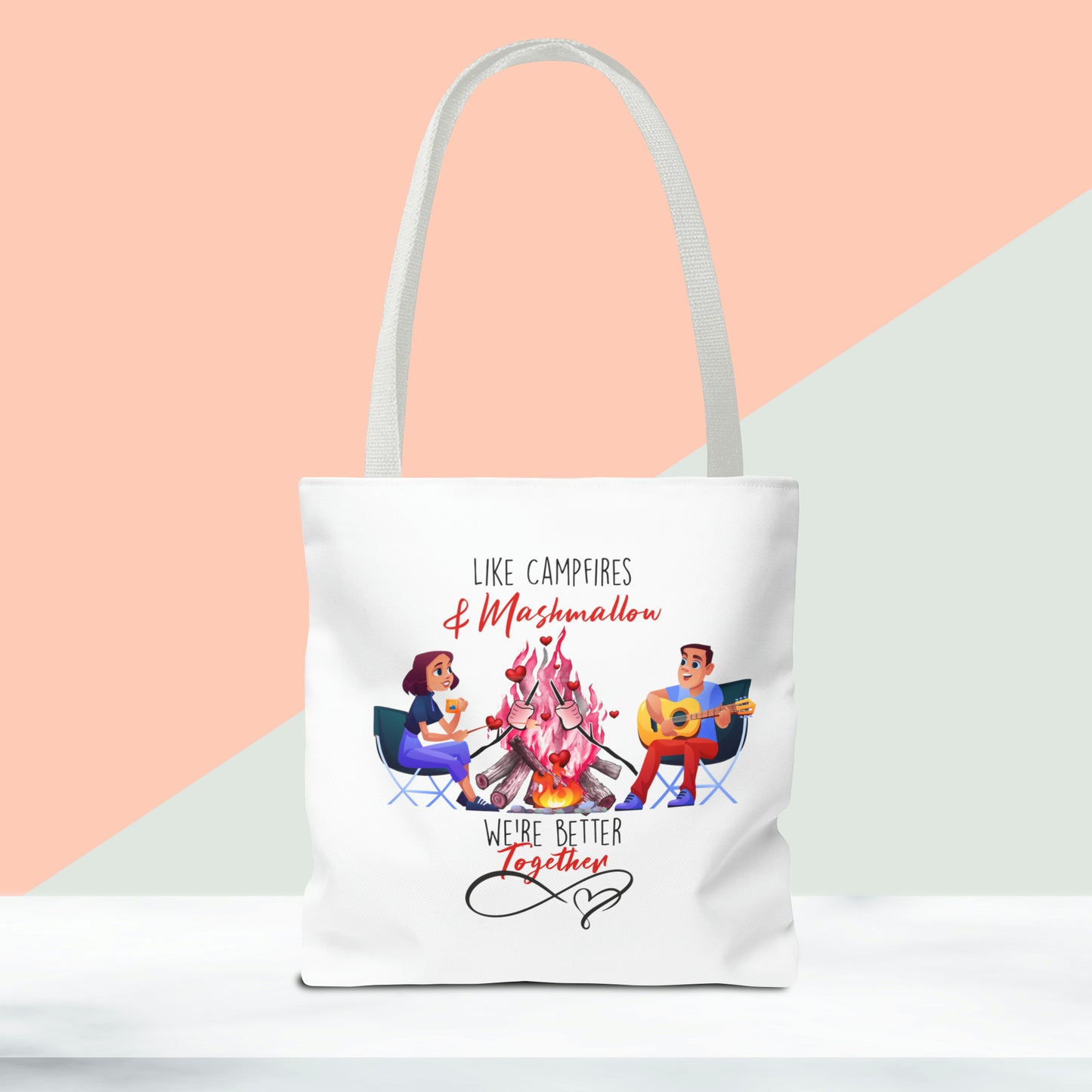 Happy Valentines Day Tote Bag