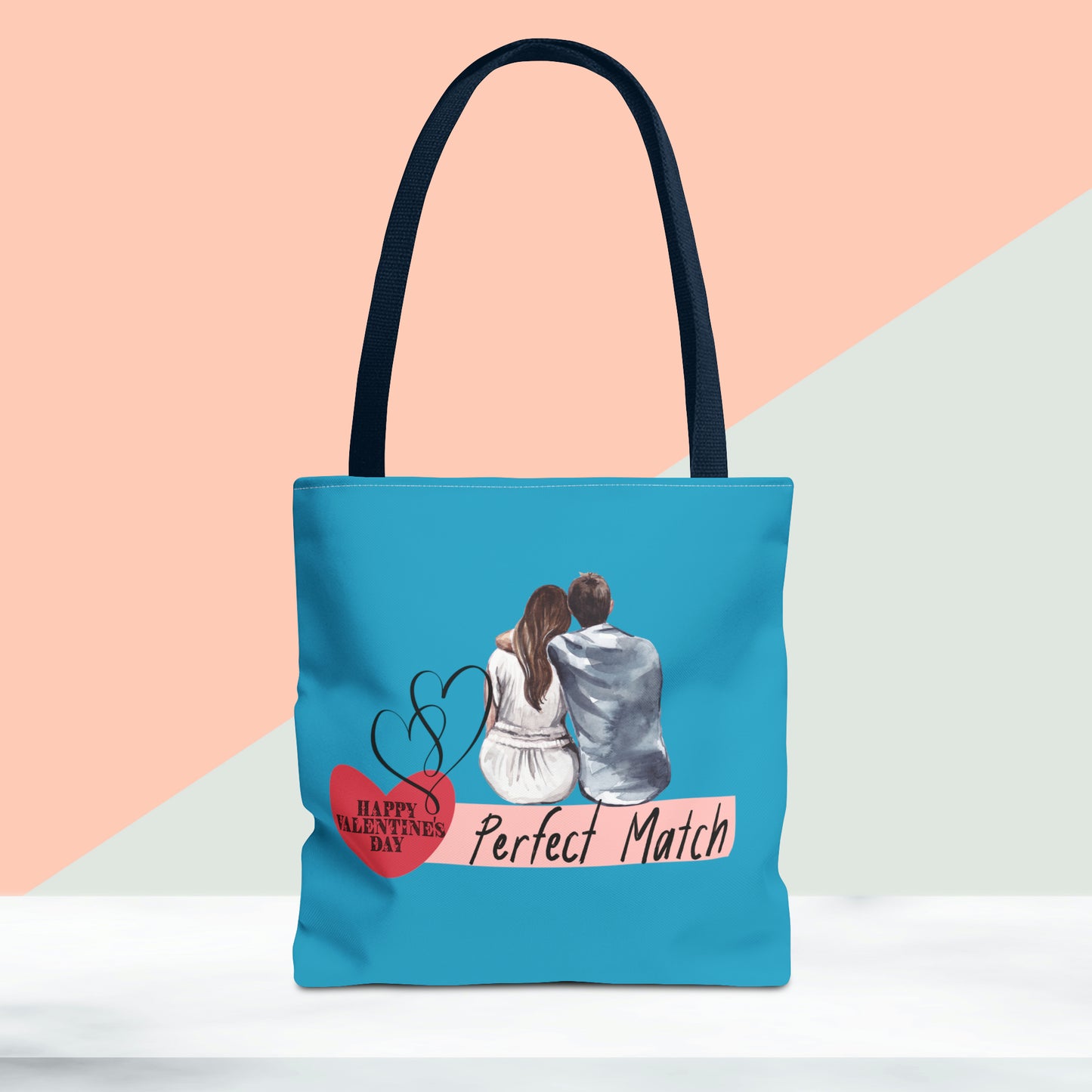 Happy Valentines Day Tote Bag