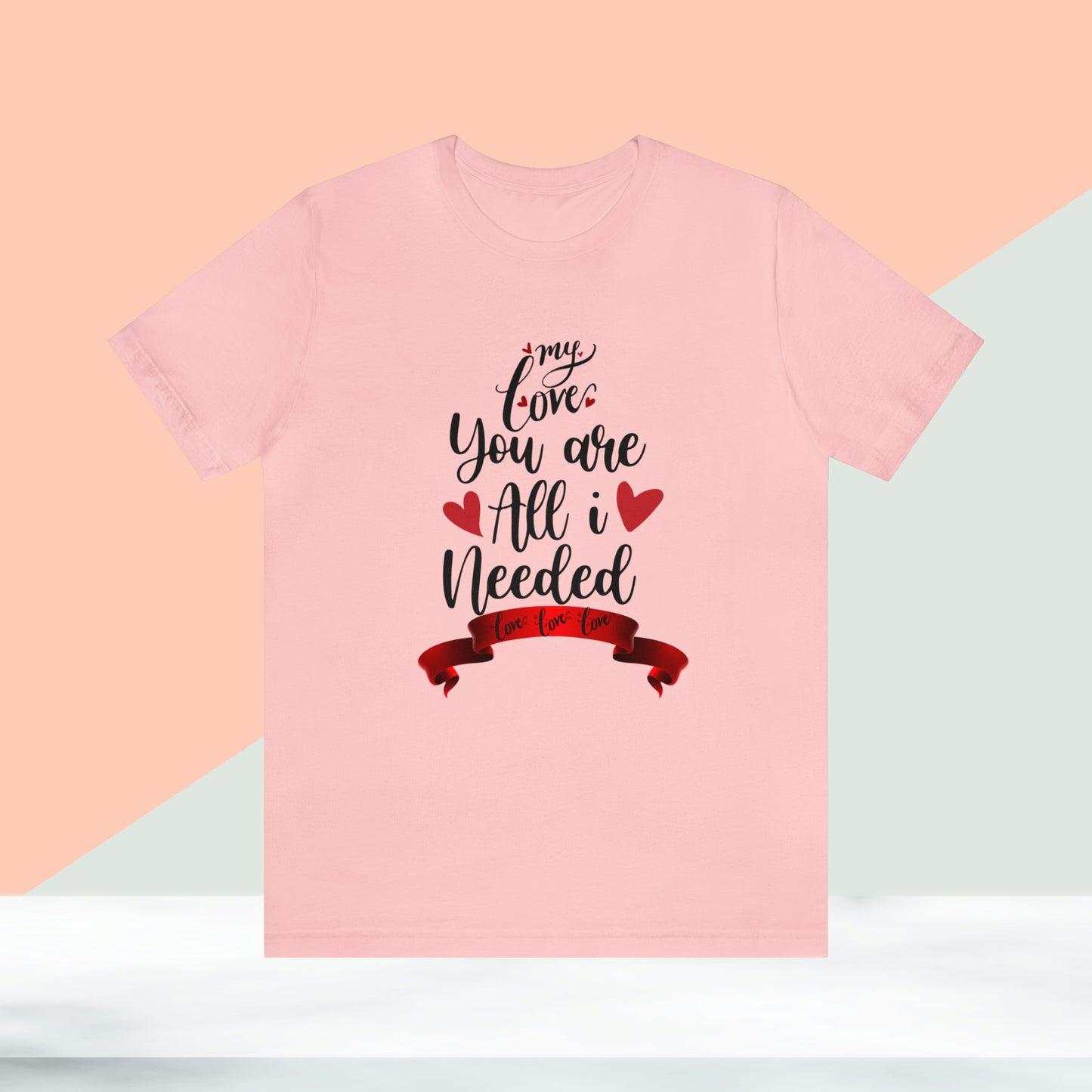 Happy valentines day Unisex Jersey Short Sleeve Tee