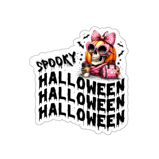 Happy Halloween Kiss-Cut Stickers, Spooky Season Kiss-Cut Stickers, Trick Or Treat Halloween Kiss-Cut Stickers. Spooky vibes Halloween Kiss-Cut Stickers.