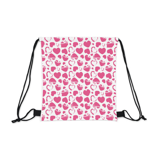 Valentines Day Drawstring Bag