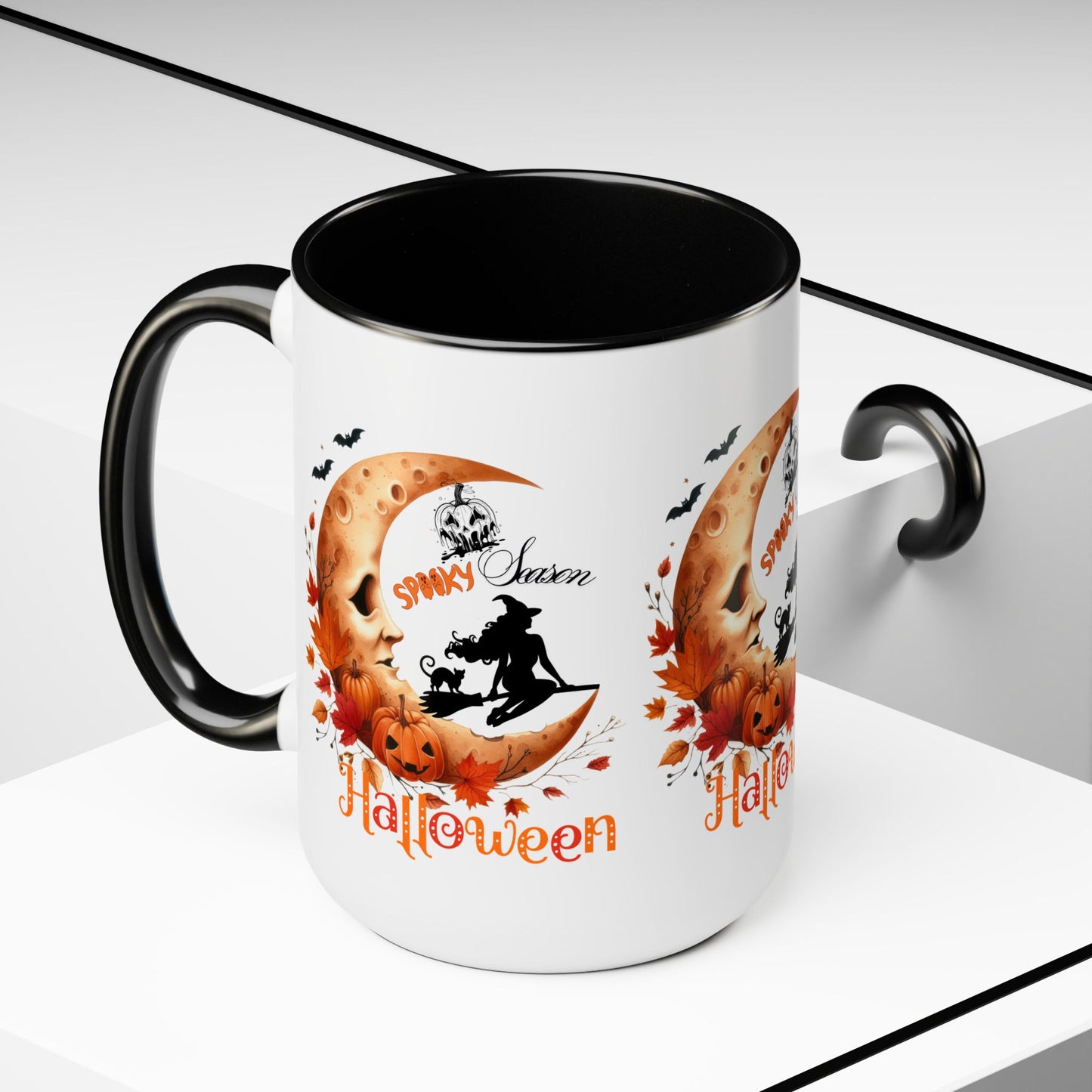 Happy Halloween Coffee Mug,  Let's Go Halloween Coffee Mug, Trick or Treat Halloween Coffee Mug, Cute Skeleton Coffee Mug, Spooky Season Halloween Coffee Mug.