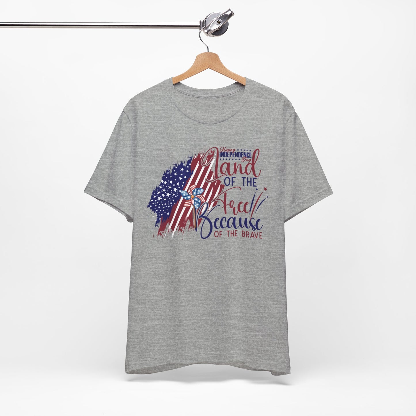 4th of July T-shirt, Happy Independence DayT-Shirt, Fourth of July unisex jersey short sleeve.