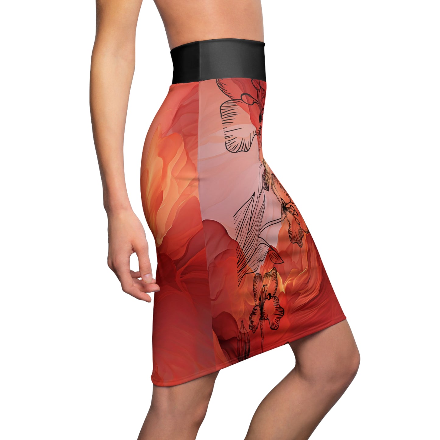 Women's Pencil Skirt (AOP)