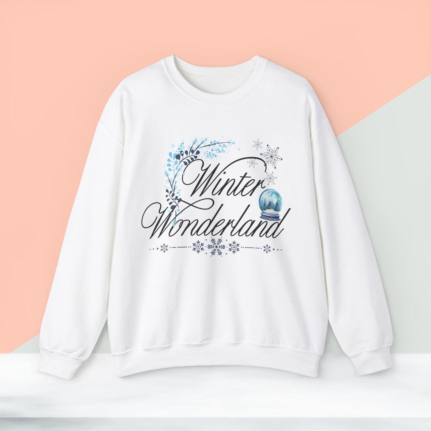 Winter wonderland Sweatshirt - Unisex Heavy Blend, Merry Christmas, Festive, Christmas Gift, Crewneck, merry Christmas Sweatshirt, Christmas Sweatshirt  Christmas Gift, Festive Sweatshirt.