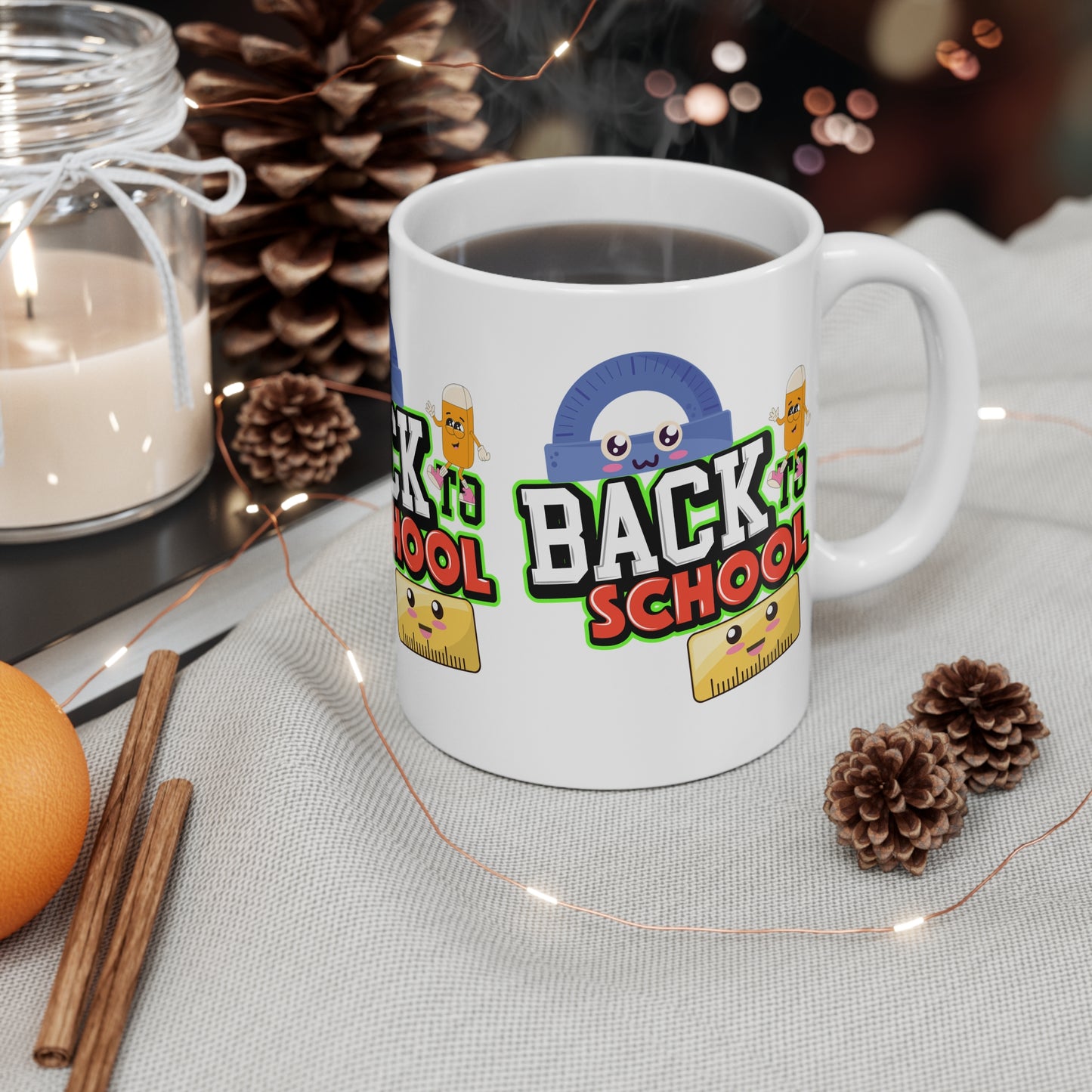 Back To School Mug.11oz. Ready To Rule The School Mug.11oz.