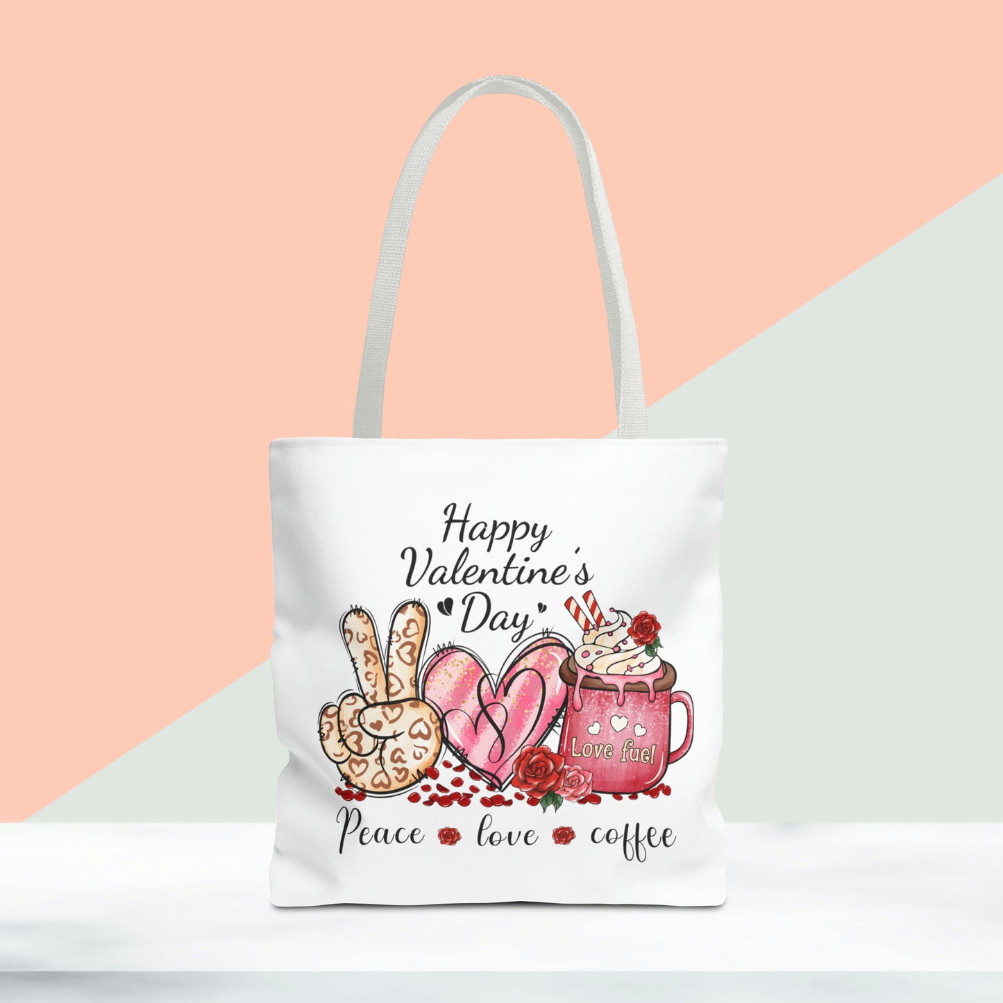 Happy Valentines Day Tote Bag