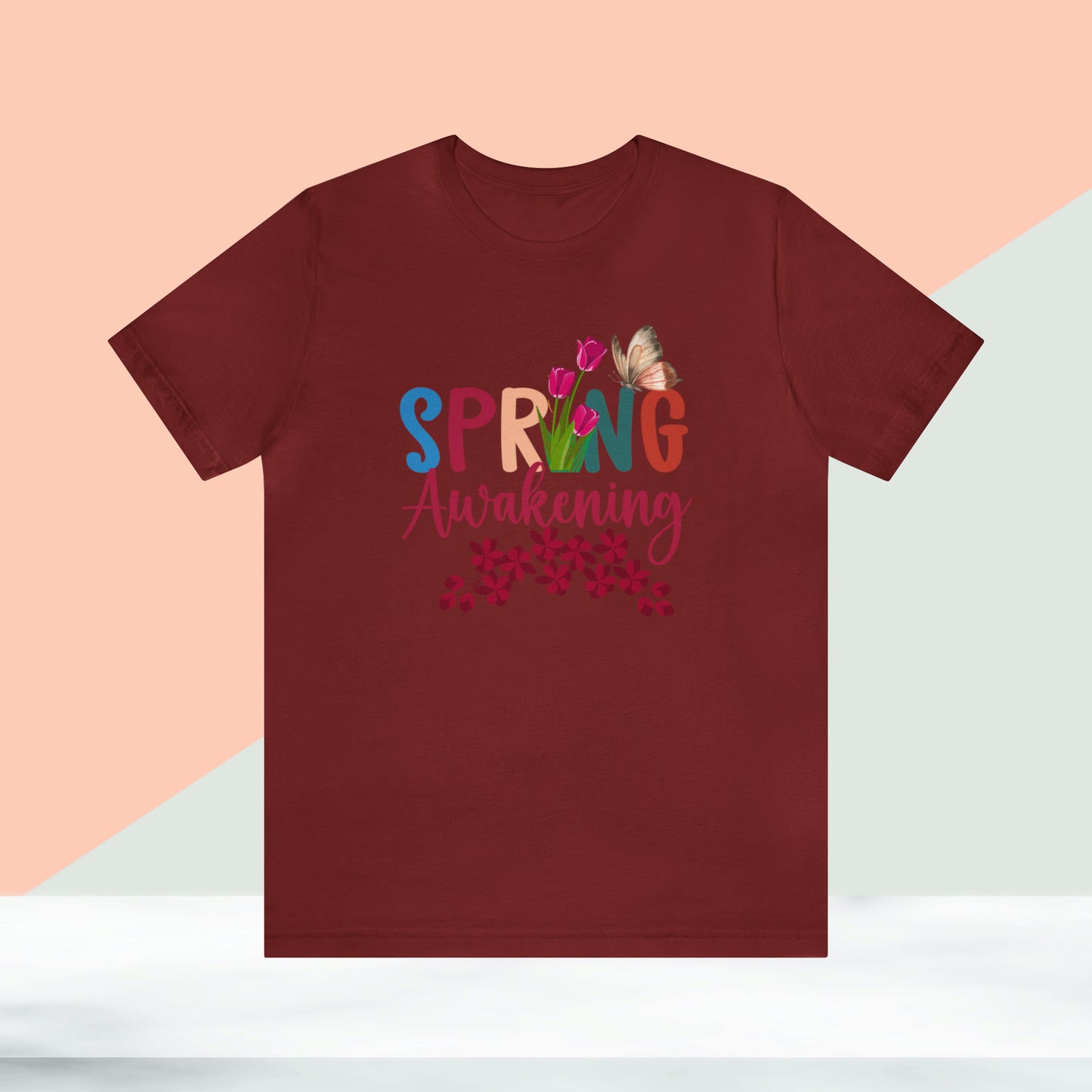 Spring Awakening Unisex T-shirt, Spring Vibes Trendy Shirt.