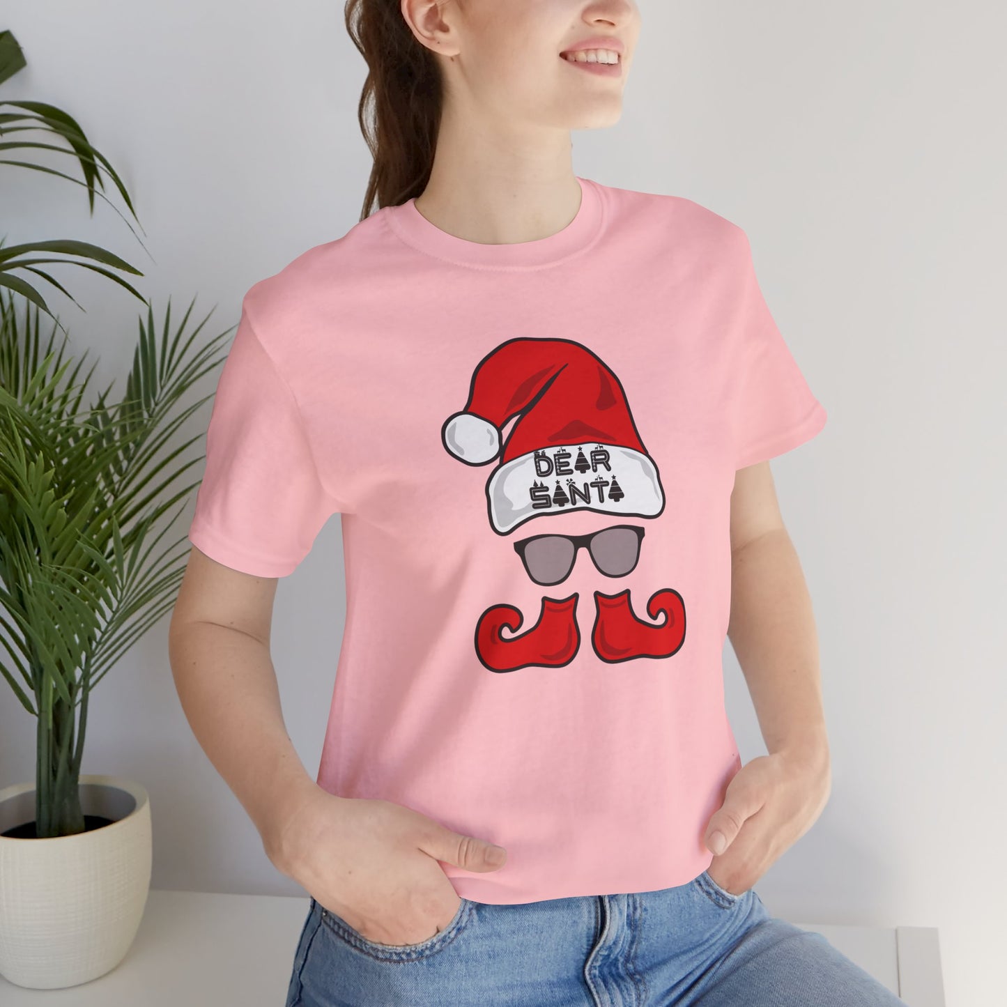 Dear Santa Unisex Tee, Christmas Shirt, Christmas Outfit, Merry Christmas T-shirt, Merry Christmas 2024 T-shirt, Christmas Gift, Family Holiday Outfit.