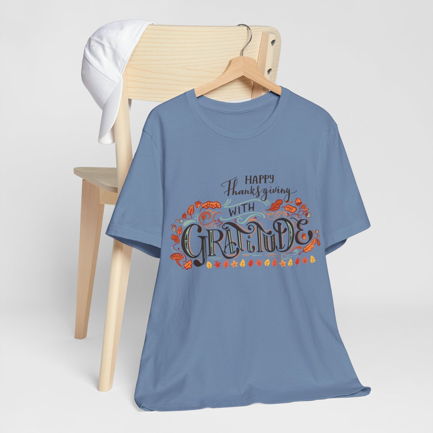 Happy Thanksgiving With Gratitude T-shirt, Happy thanksgiving 2024 T-shirt, Thanksgiving Gift,Turkey Shirt, Family Thanksgiving, Holiday Outfit.