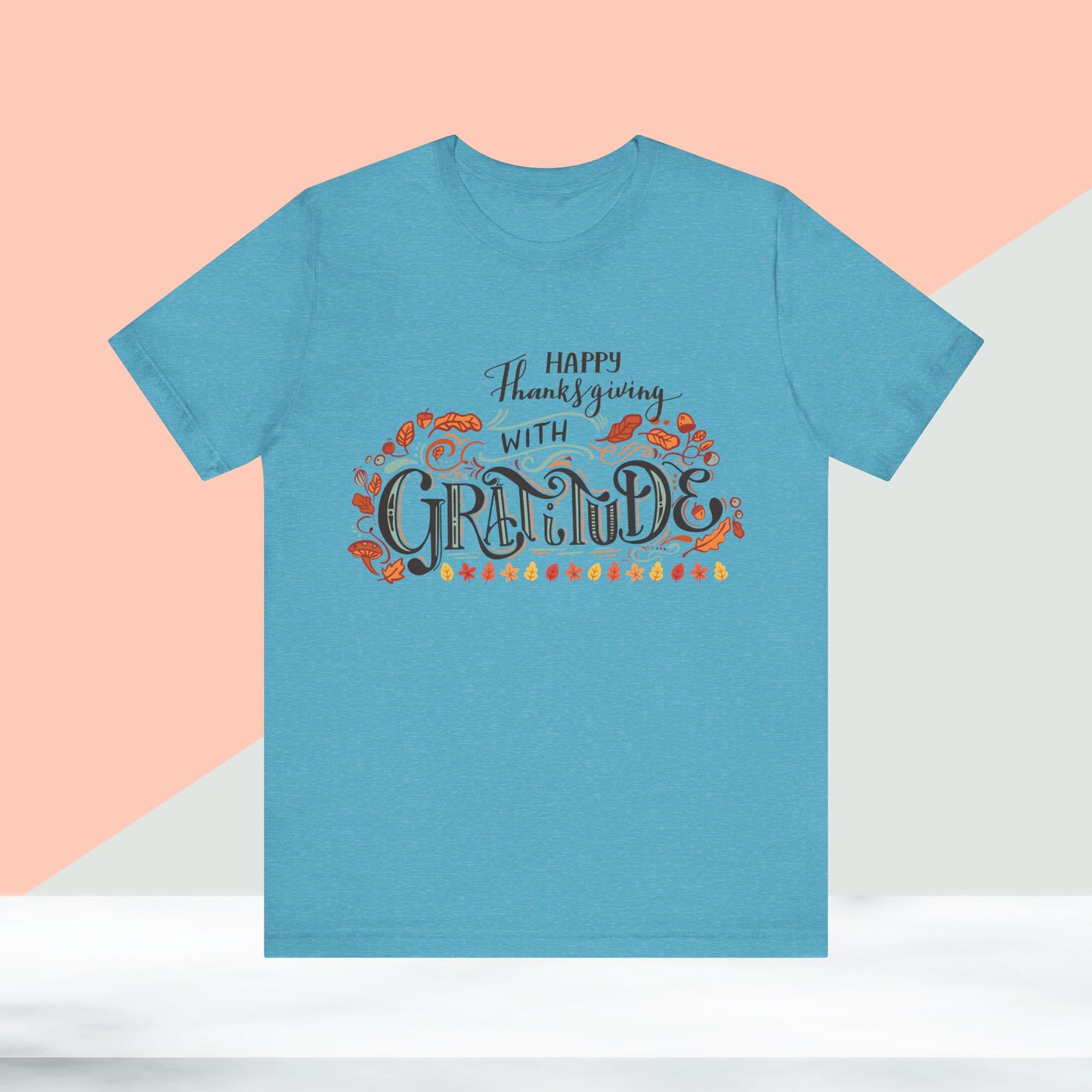 Happy Thanksgiving With Gratitude T-shirt, Happy thanksgiving 2024 T-shirt, Thanksgiving Gift,Turkey Shirt, Family Thanksgiving, Holiday Outfit.